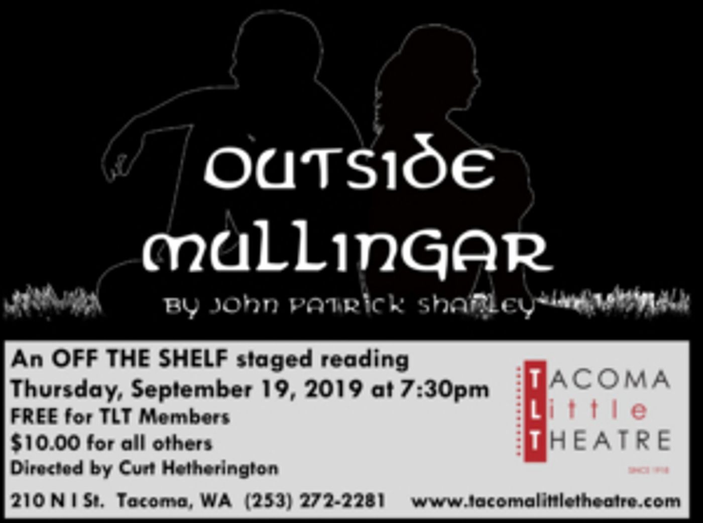 Tacoma Little Theatre Presents OUTSIDE MULLINGAR in Off the Shelf Staged Reading  Image