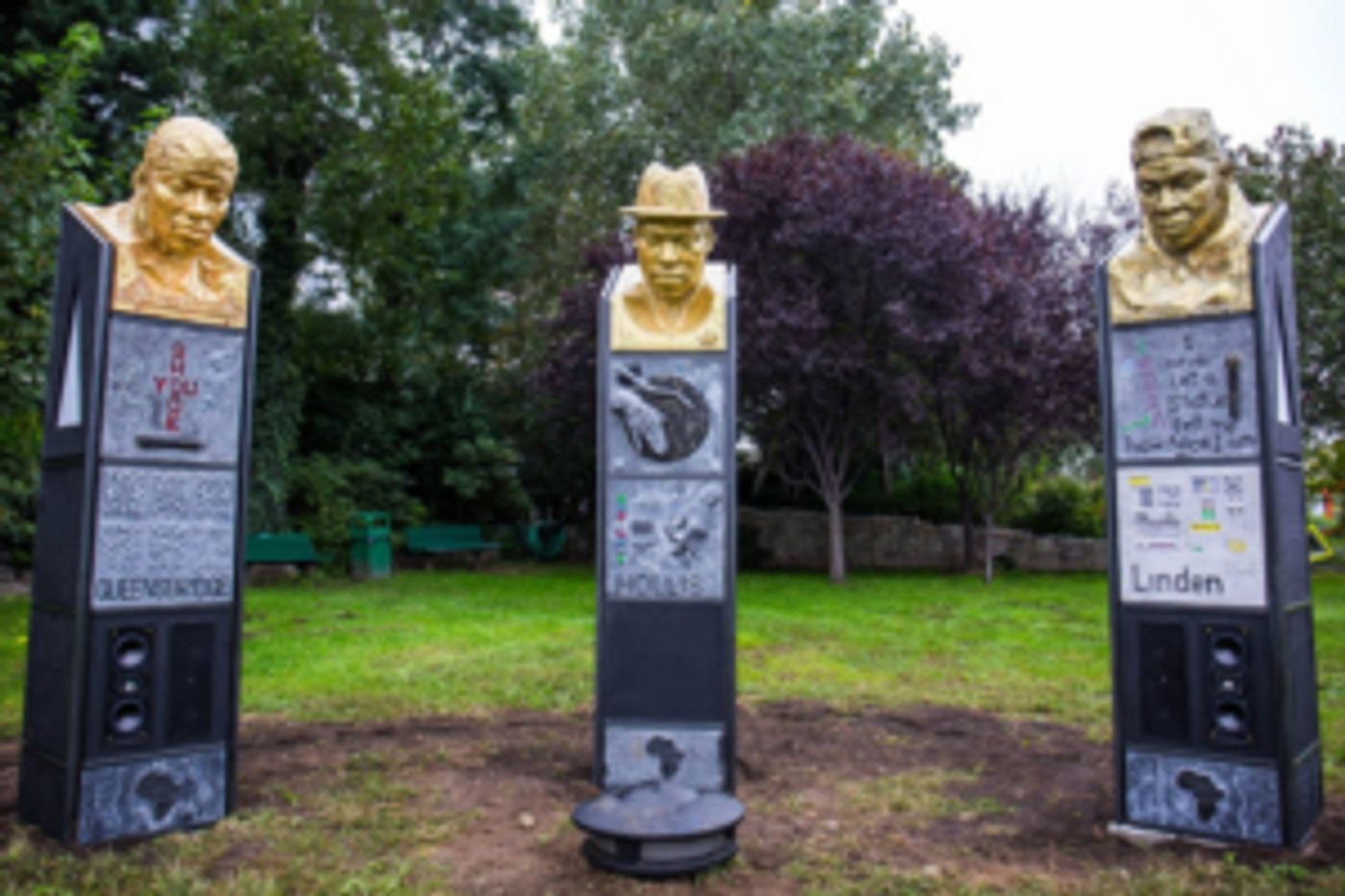 QPL Honors The Borough's Hip Hop Heritage With Massive Audio Sculptures  Image
