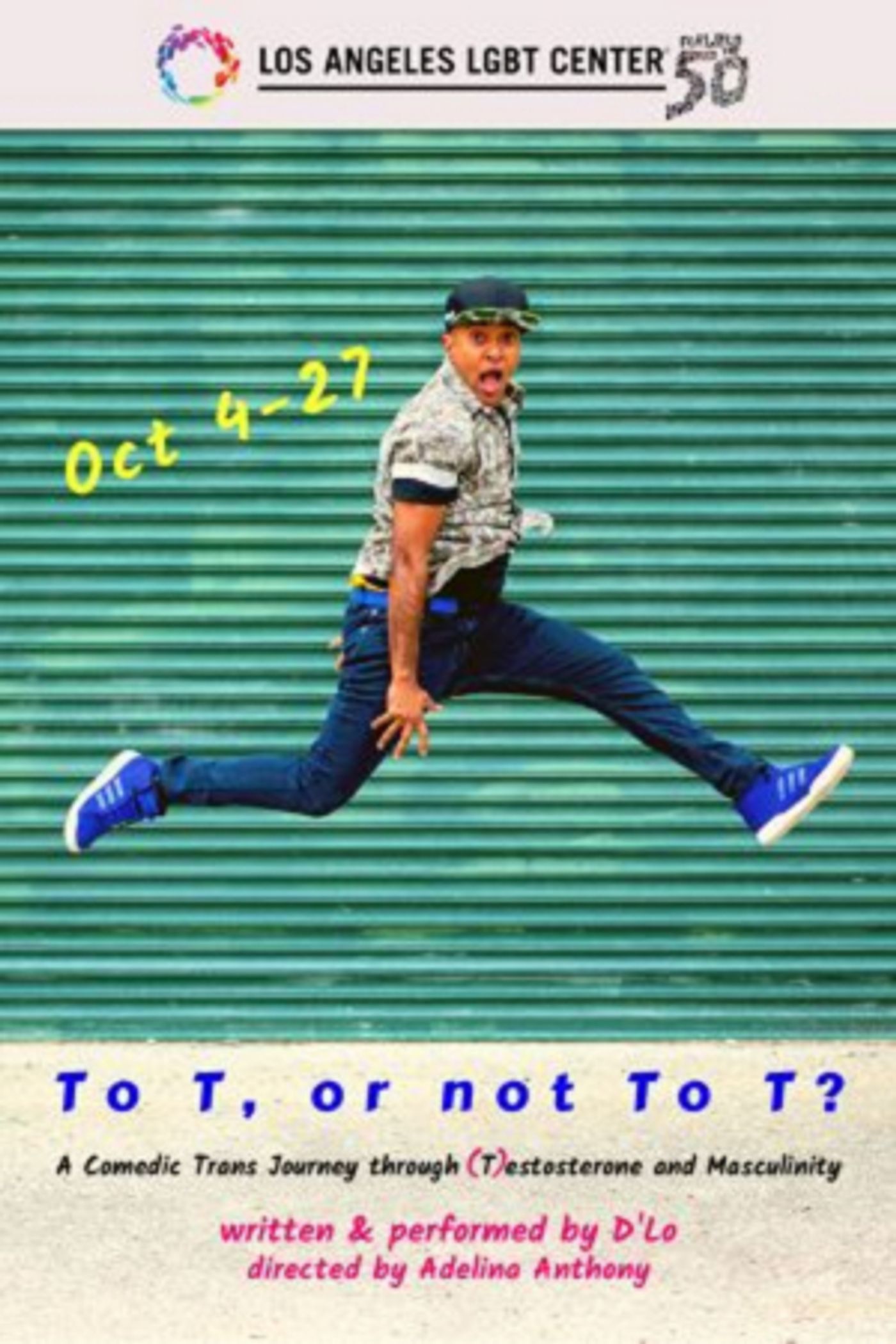 TO T OR NOT TO T? Comes to The Los Angeles LGBT Center  Image
