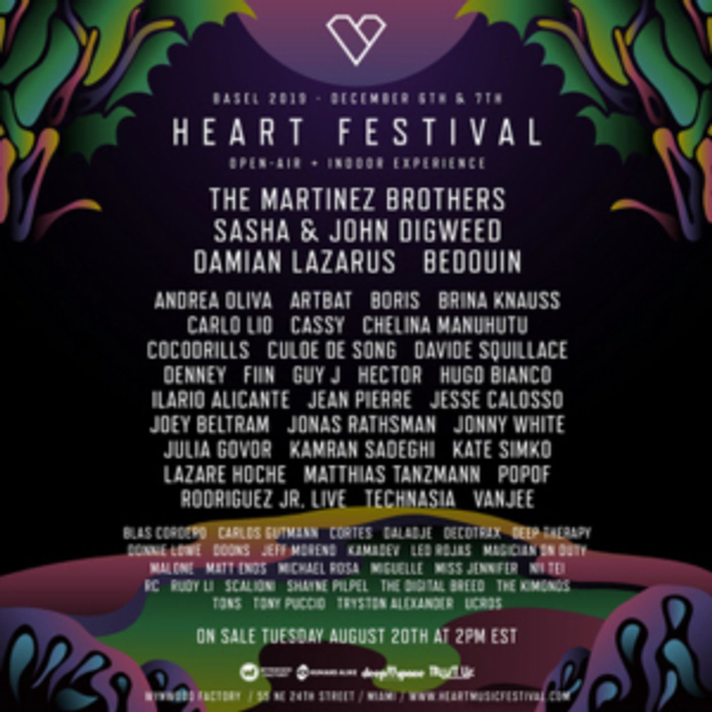 Brand New 'Heart Festival' Set To Launch At Art Basel Miami  Image
