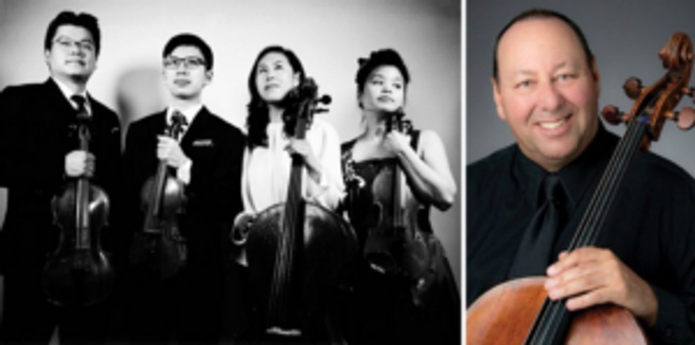 APECT Chamber Music Series Opens Season With Schubert Quintet, Featuring The Formosa Quartet And Cellist Peter Wiley APECT Chamber Music Series Opens Season With Schubert Quintet, Featuring The Formosa Quartet And Cellist Peter Wiley Image