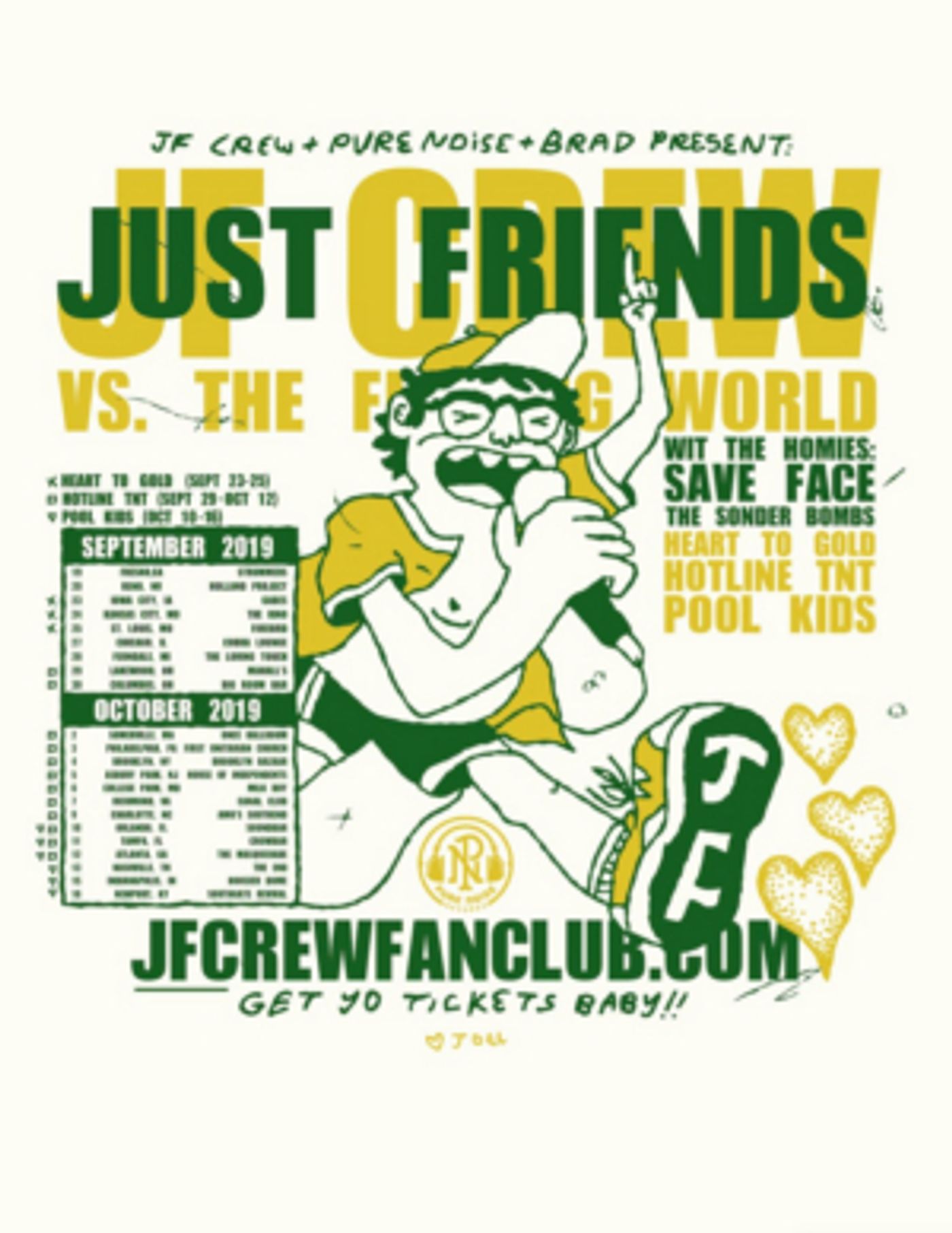 Just Friends US Headlining Tour Kicks Off September 19th  Image