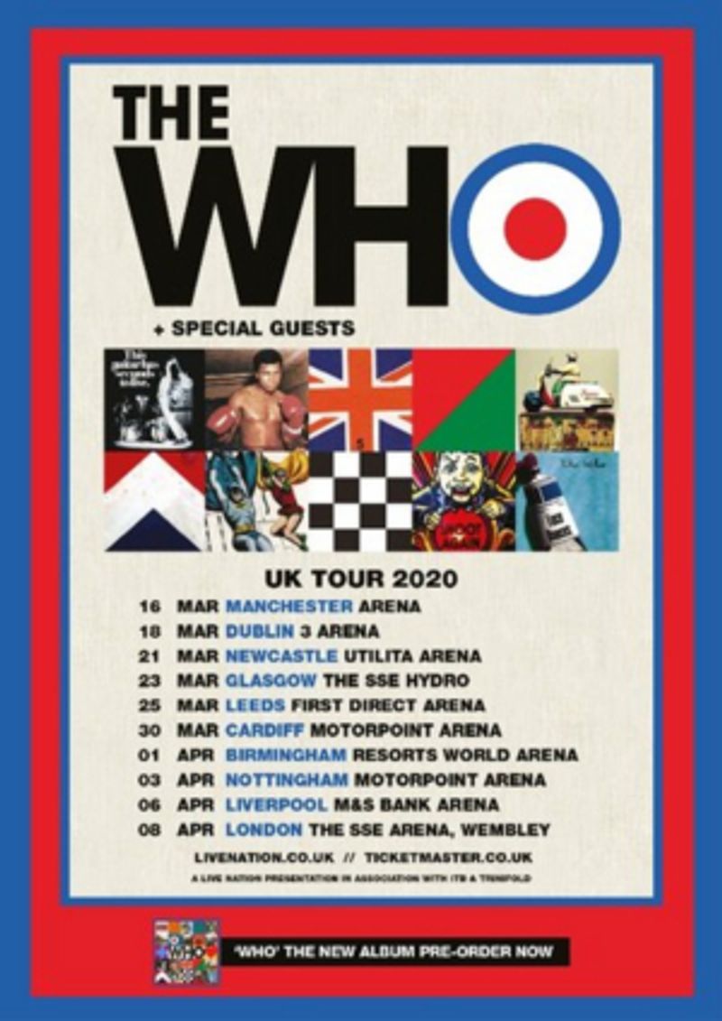 The Who Announce Spring 2020 UK Arena Tour With Full Orchestra Image
