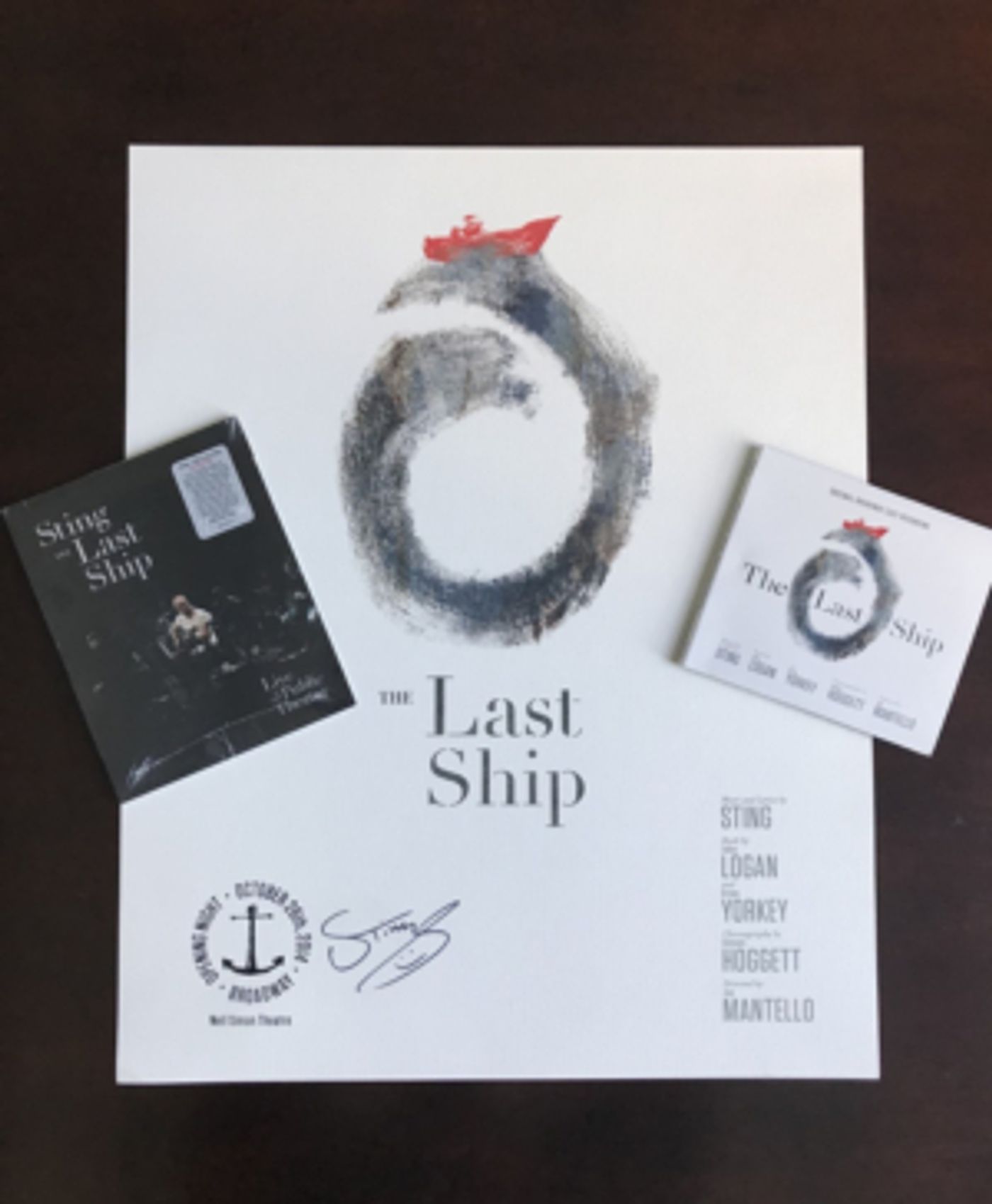 Bid To Win THE LAST SHIP Opening Night Poster Signed By Sting And More!  Image