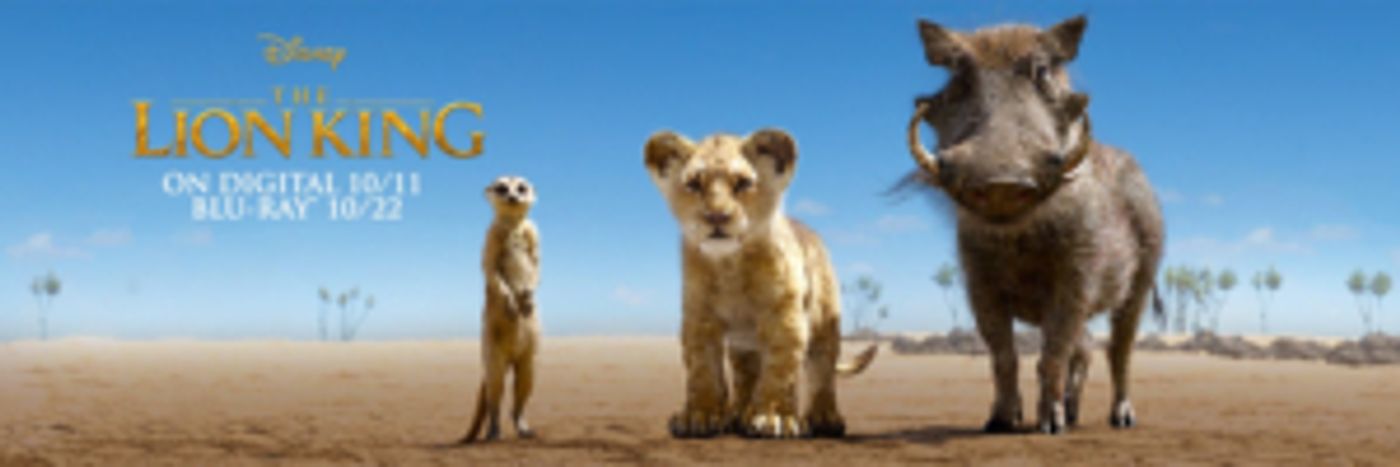Disney's THE LION KING Arrives on Digital Oct. 11 Disney's THE LION KING Arrives on Digital Oct. 11 Image