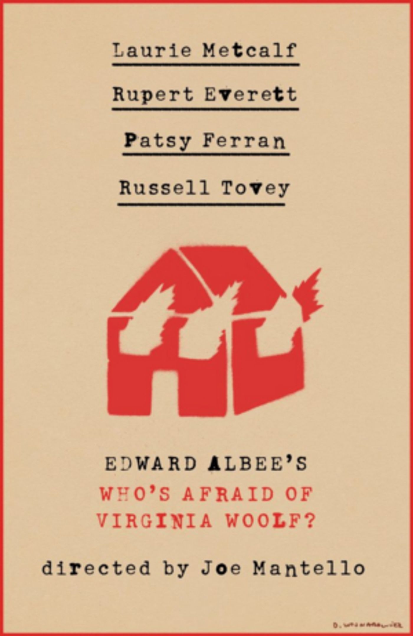 Broadway-Bound WHO'S AFRAID OF VIRGINIA WOOLF? Finds a Home at the Booth Theatre  Image