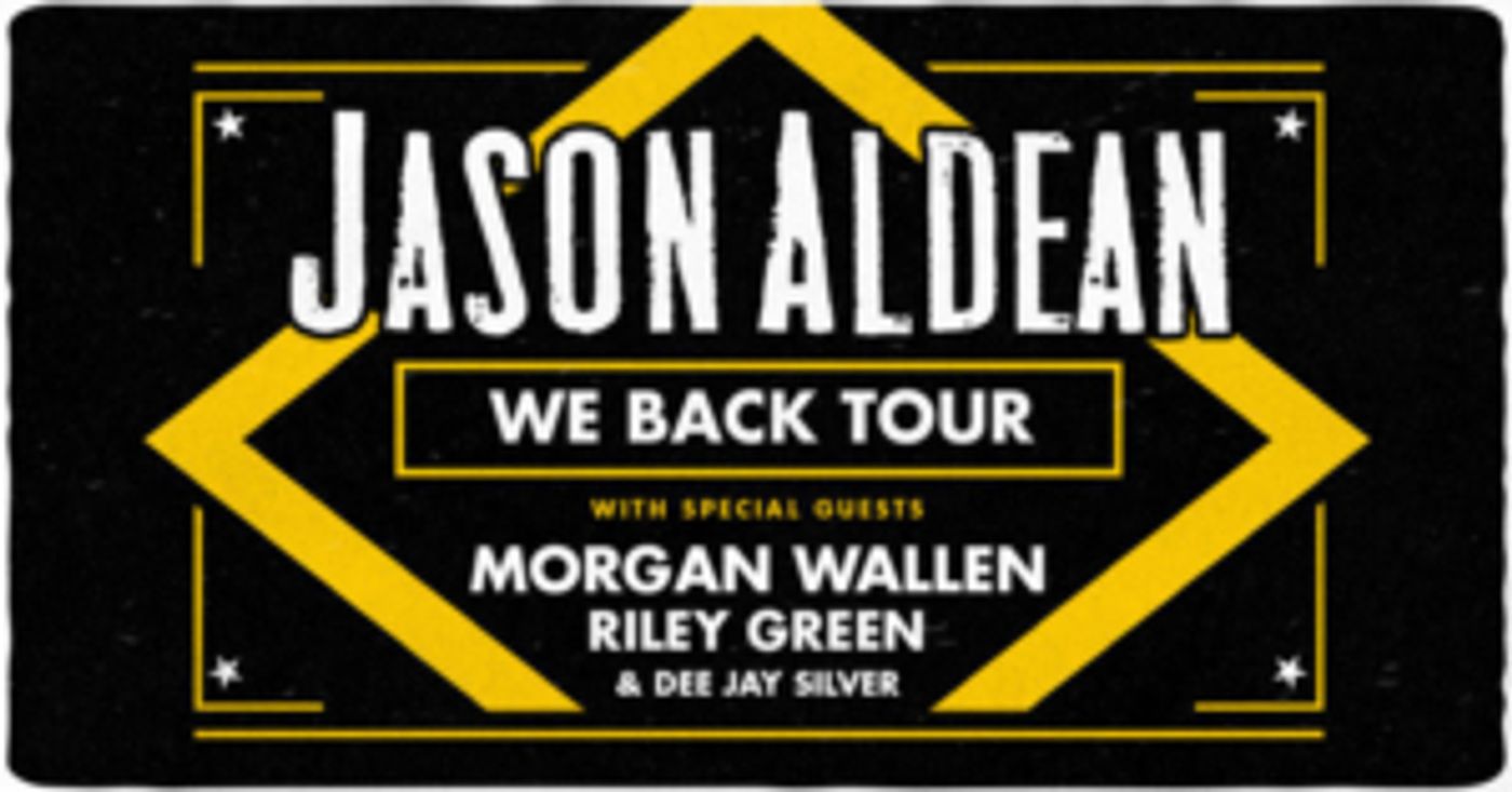 Jason Aldean Announces the 2020 'We Back Tour' Jason Aldean Announces the 2020 'We Back Tour' Image