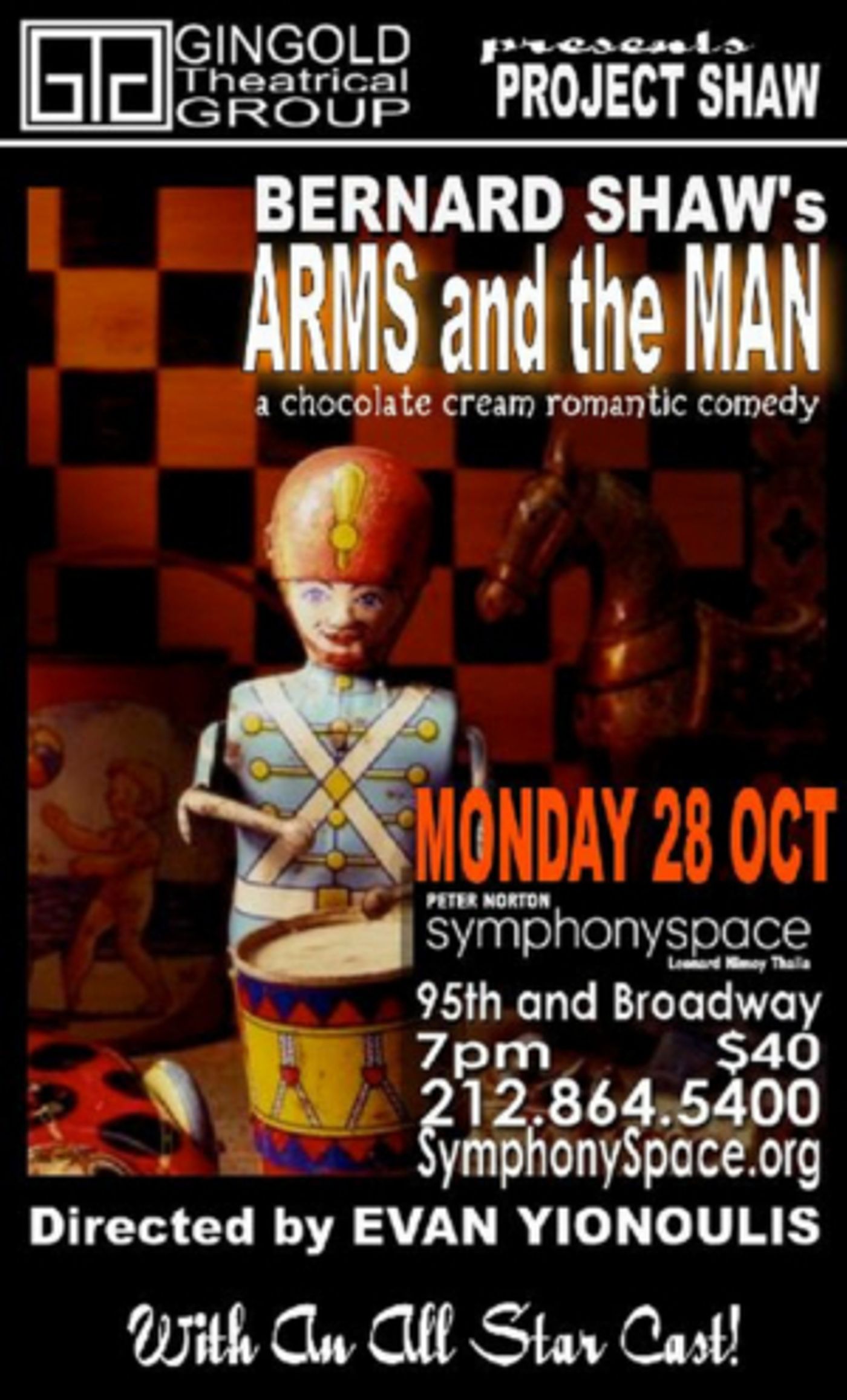 Project Shaw Continues with ARMS AND THE MAN  Image