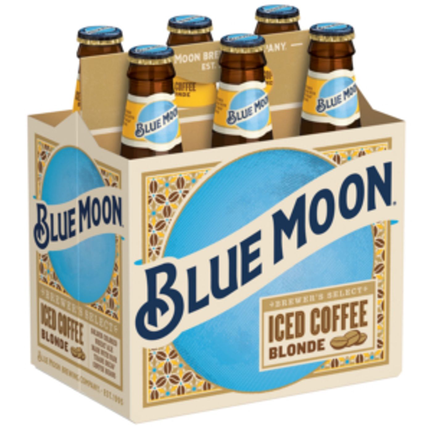BLUE MOON ICED COFFEE BLONDE Joins the Brand's Other Popular Beers BLUE MOON ICED COFFEE BLONDE Joins the Brand's Other Popular Beers Image