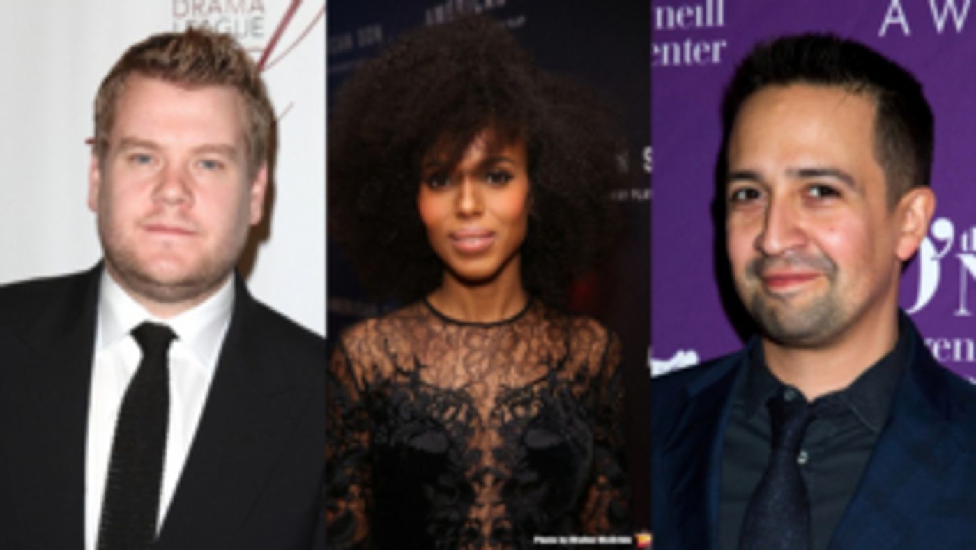 Lin-Manuel Miranda, Kerry Washington, James Corden to Present at the 2019 EMMYS Lin-Manuel Miranda, Kerry Washington, James Corden to Present at the 2019 EMMYS Image