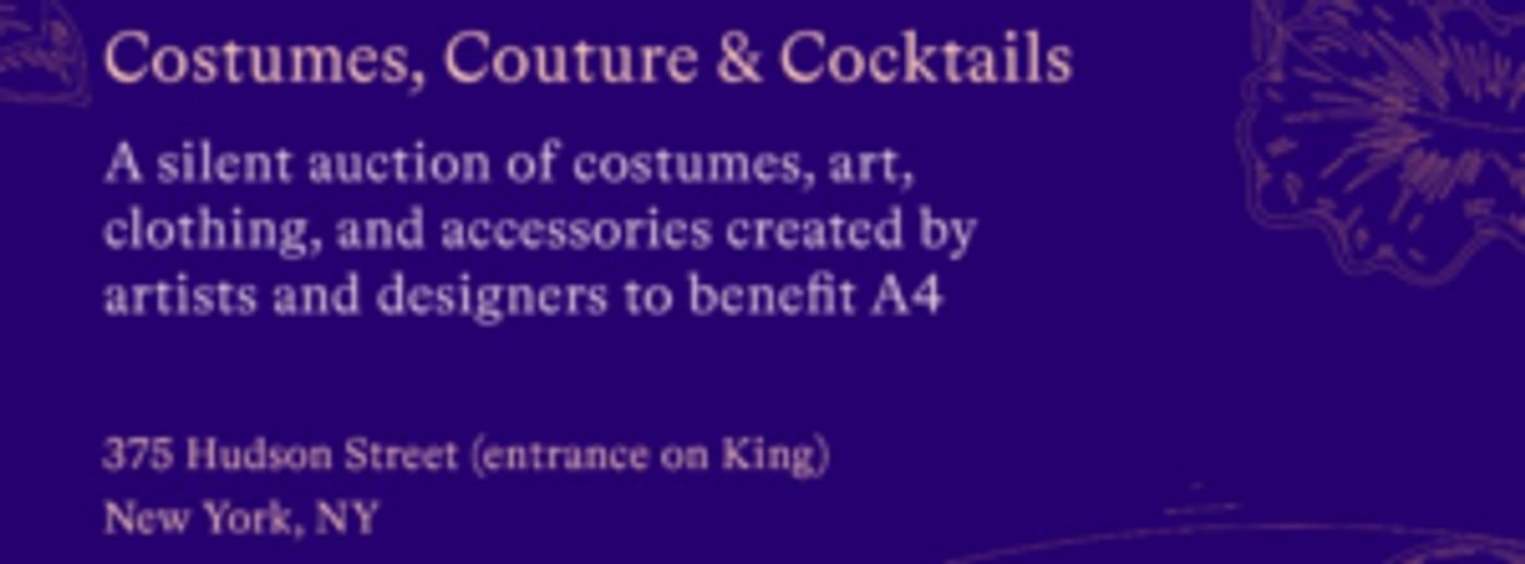 A4 Announces Creative Fundraiser 10/22 A4 Announces Creative Fundraiser 10/22 Image