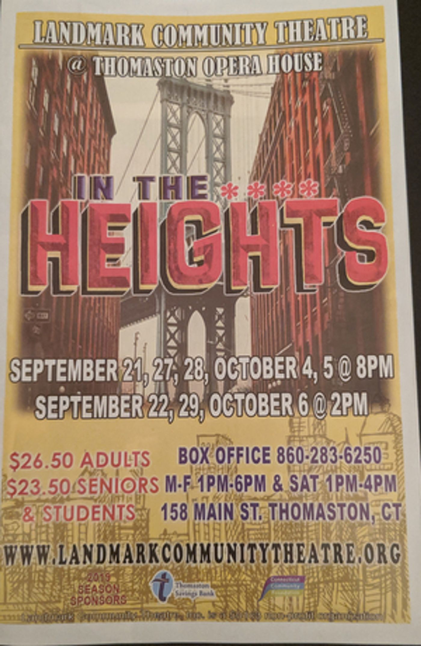 Review: IN THE HEIGHTS soars high at Landmark Community Theatre  Image