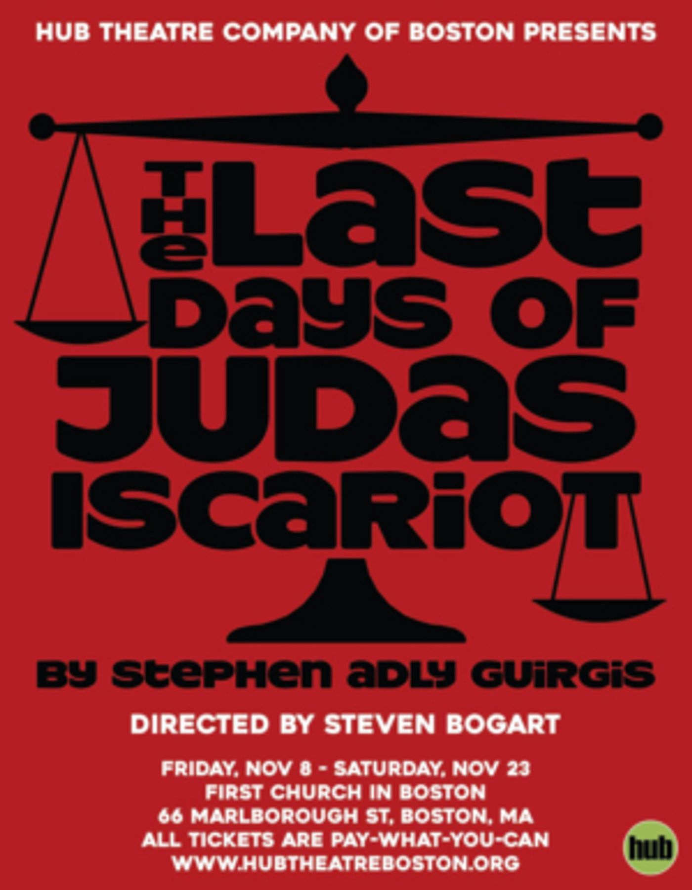 Steven Bogart to Direct THE LAST DAYS OF JUDAS ISCARIOT  Image