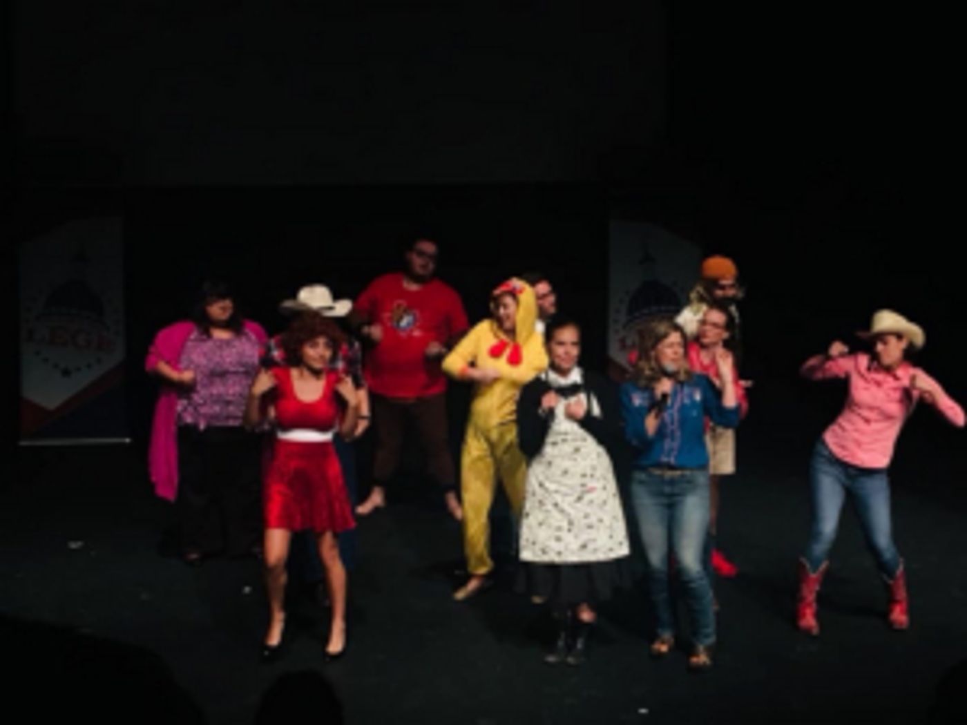 Review: OVER THE LEGE PART 4: THE HOUSE AWAKENS Brings Texas State Politics Center Stage at The Rollins Theatre  Image