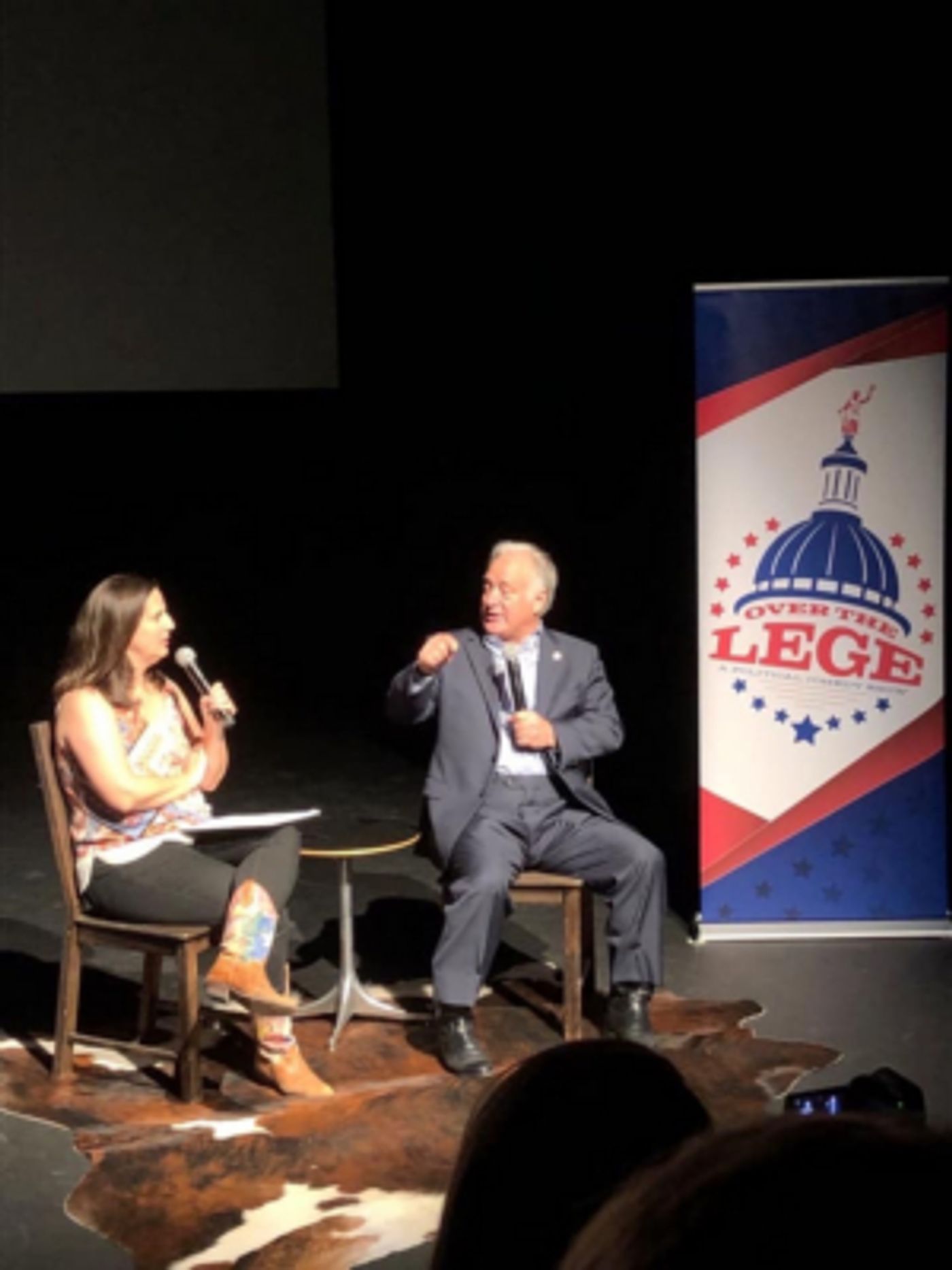 Review: OVER THE LEGE PART 4: THE HOUSE AWAKENS Brings Texas State Politics Center Stage at The Rollins Theatre  Image