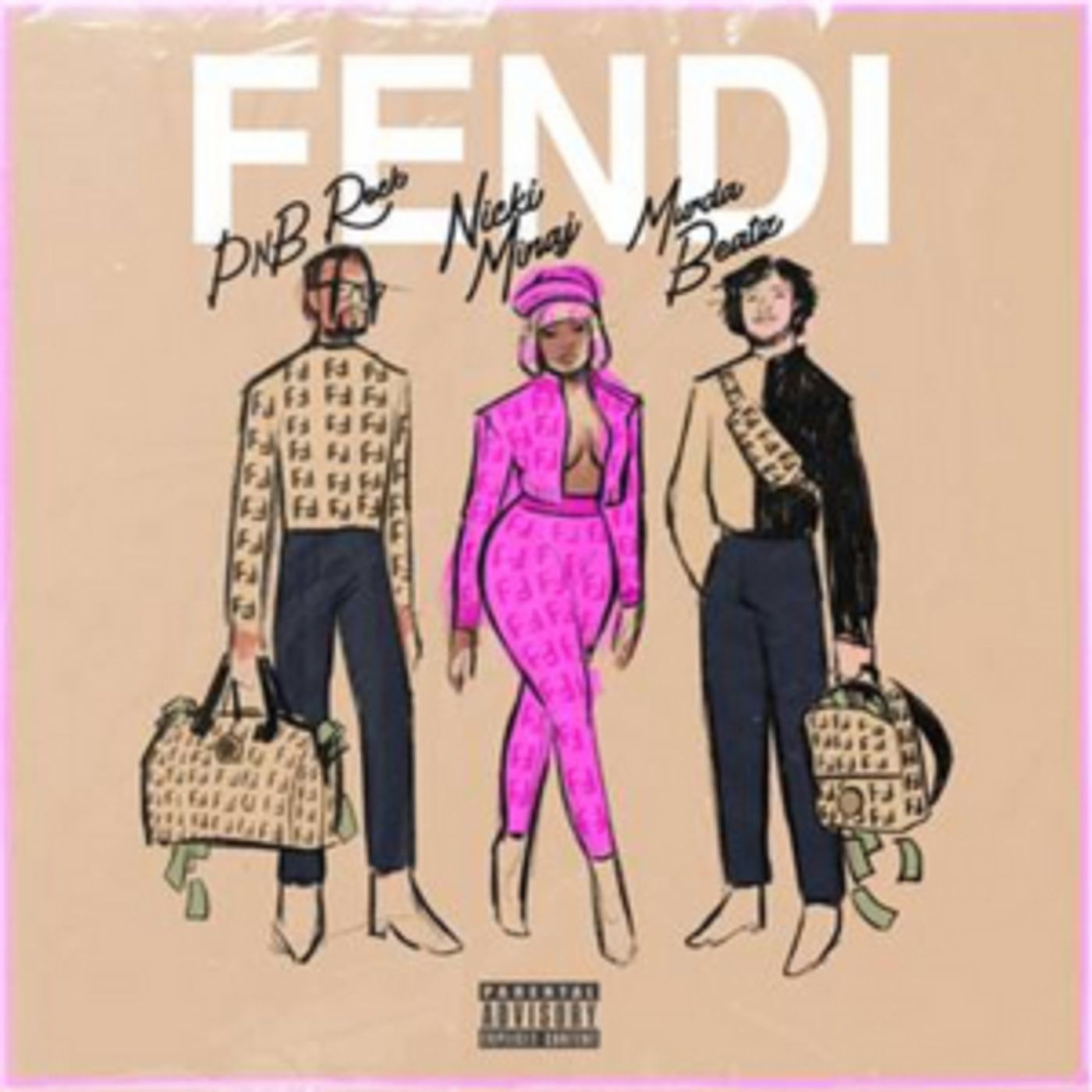 PnB Rock, Nicki Minaj and Murda Beatz Drop 'FENDI'  Image