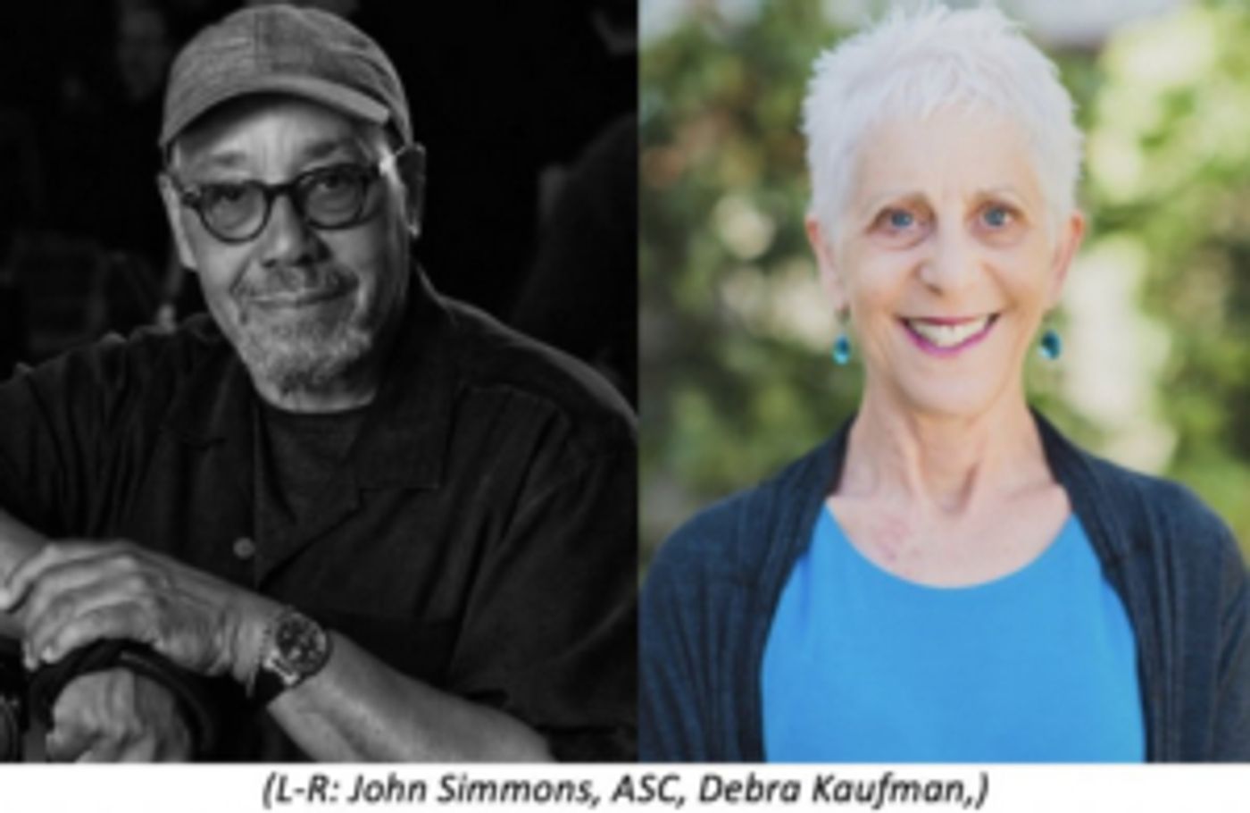 The ICG to Honor Cinematographer John Simmons and Journalist Debra Kaufman  Image