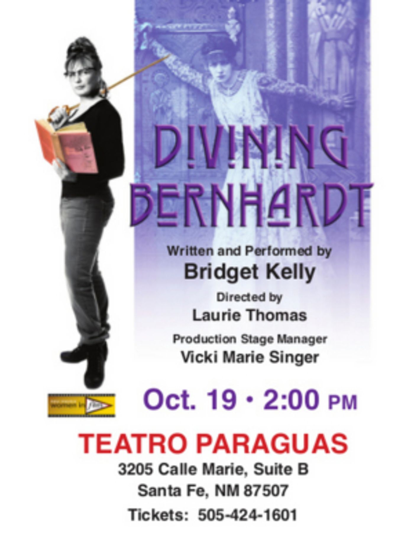 Teatro Paraguas Presents DIVINING BERNHARDT  Image