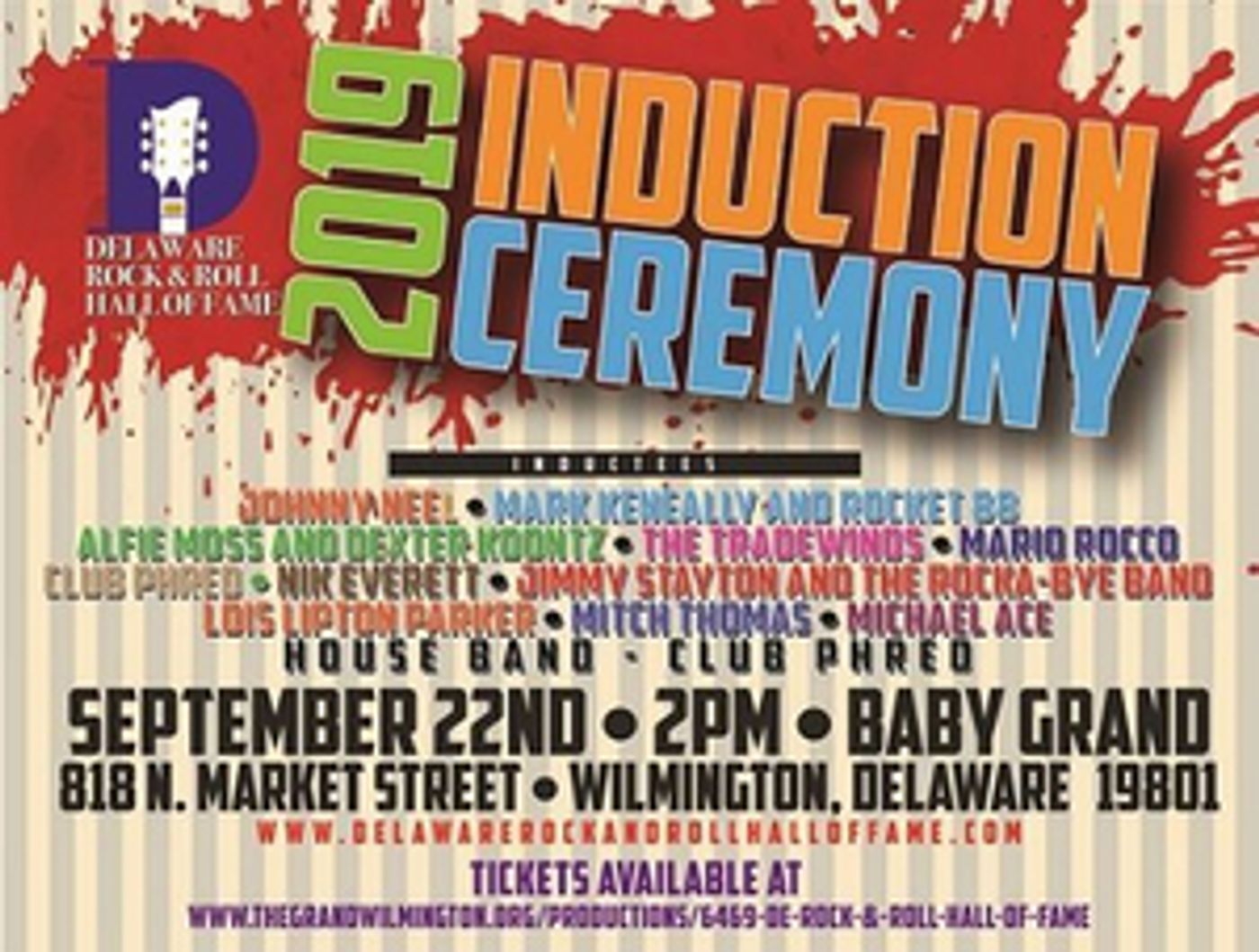 Review: DE ROCK N ROLL HALL OF FAME at The Baby Grand Review: DE ROCK N ROLL HALL OF FAME at The Baby Grand Image