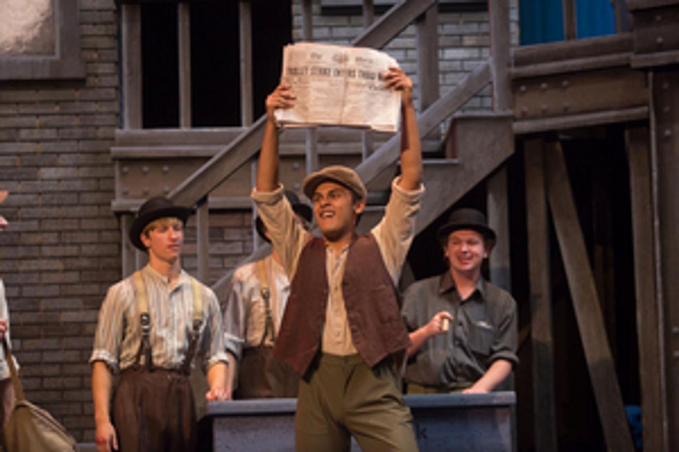 Review: NEWSIES at Nebraska Wesleyan Theatre is Flippin' Fun!  Image