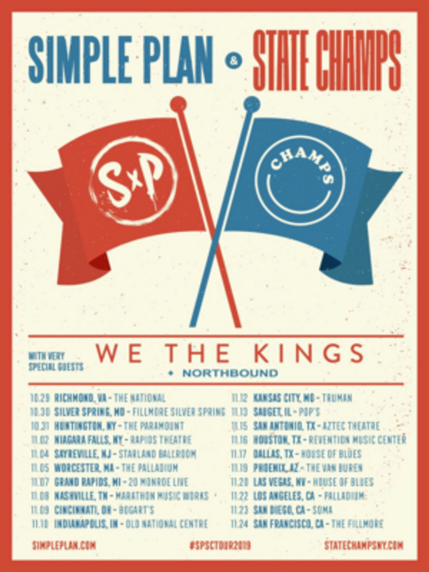 Simple Plan to Tour This Fall with State Champs & We The Kings Simple Plan to Tour This Fall with State Champs & We The Kings Image