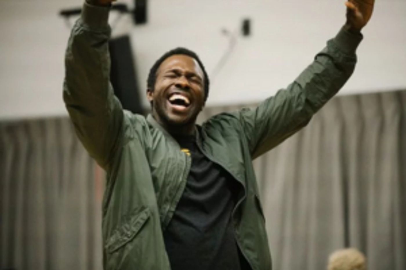 THE WRONG MAN Star Joshua Henry Confiscates Phone Mid-Performance  Image