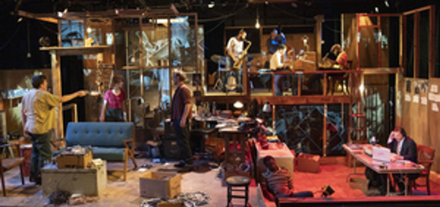 Review: New York ghosts consider the meaning of life and art in the jazz-fueled (A)LOFT MODULATION at A.R.T./NY Theatres  Image