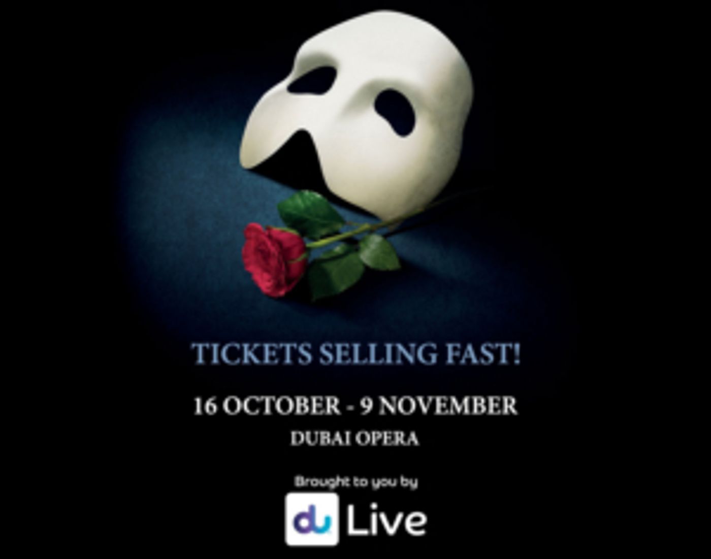 THE PHANTOM OF THE OPERA Extends Dubai Opera Run THE PHANTOM OF THE OPERA Extends Dubai Opera Run Image