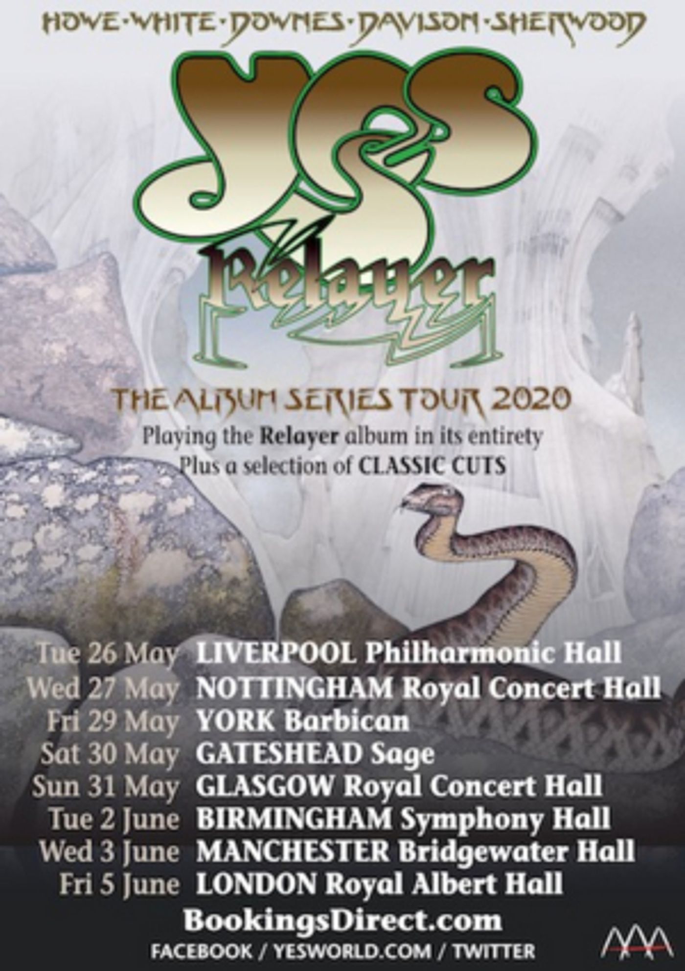 YES Announces UK Tour YES Announces UK Tour Image