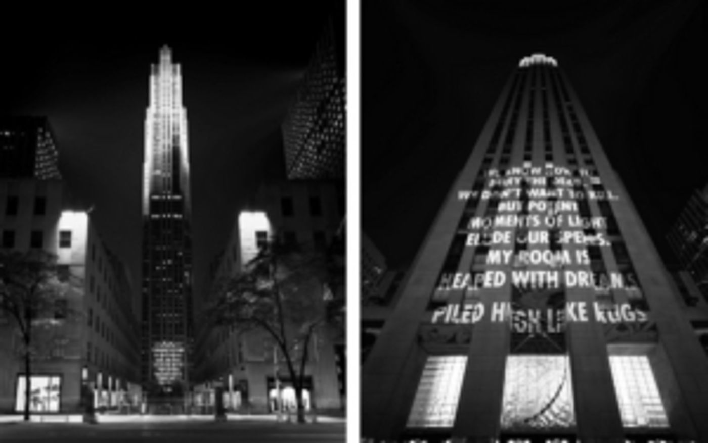 Jenny Holzer's VIGIL Opens Tomorrow Jenny Holzer's VIGIL Opens Tomorrow Image