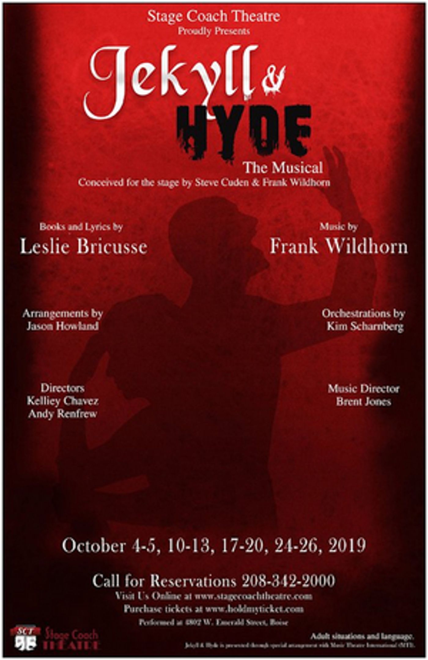 Review: JEKYLL & HYDE at Stage Coach Theatre Review: JEKYLL & HYDE at Stage Coach Theatre Image