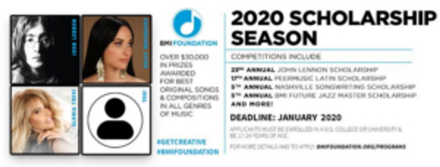 BMI Foundation Announces Launch of 2019 Scholarship Season  Image