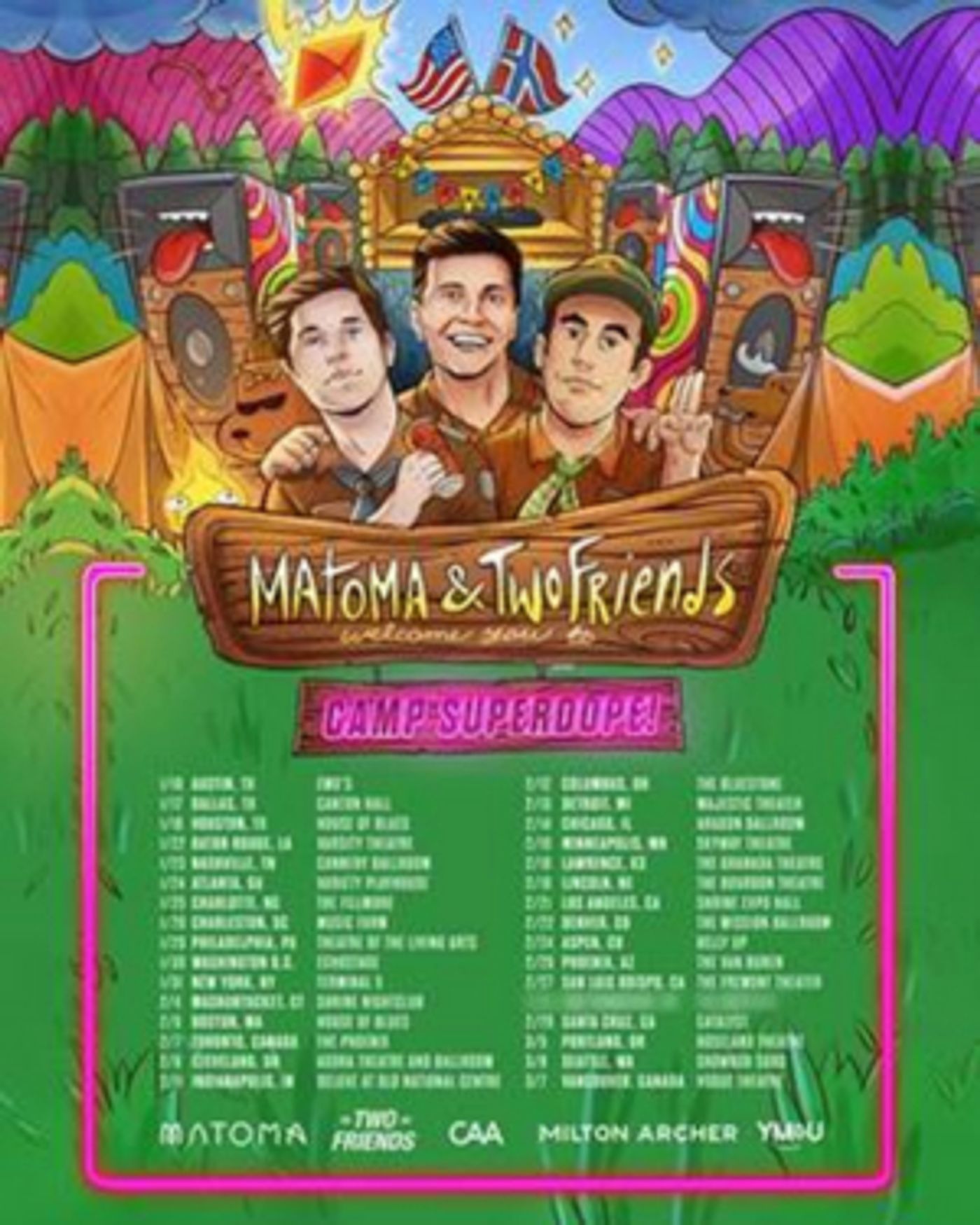 Matoma and Two Friends Announce Co-Headlining Tour  Image