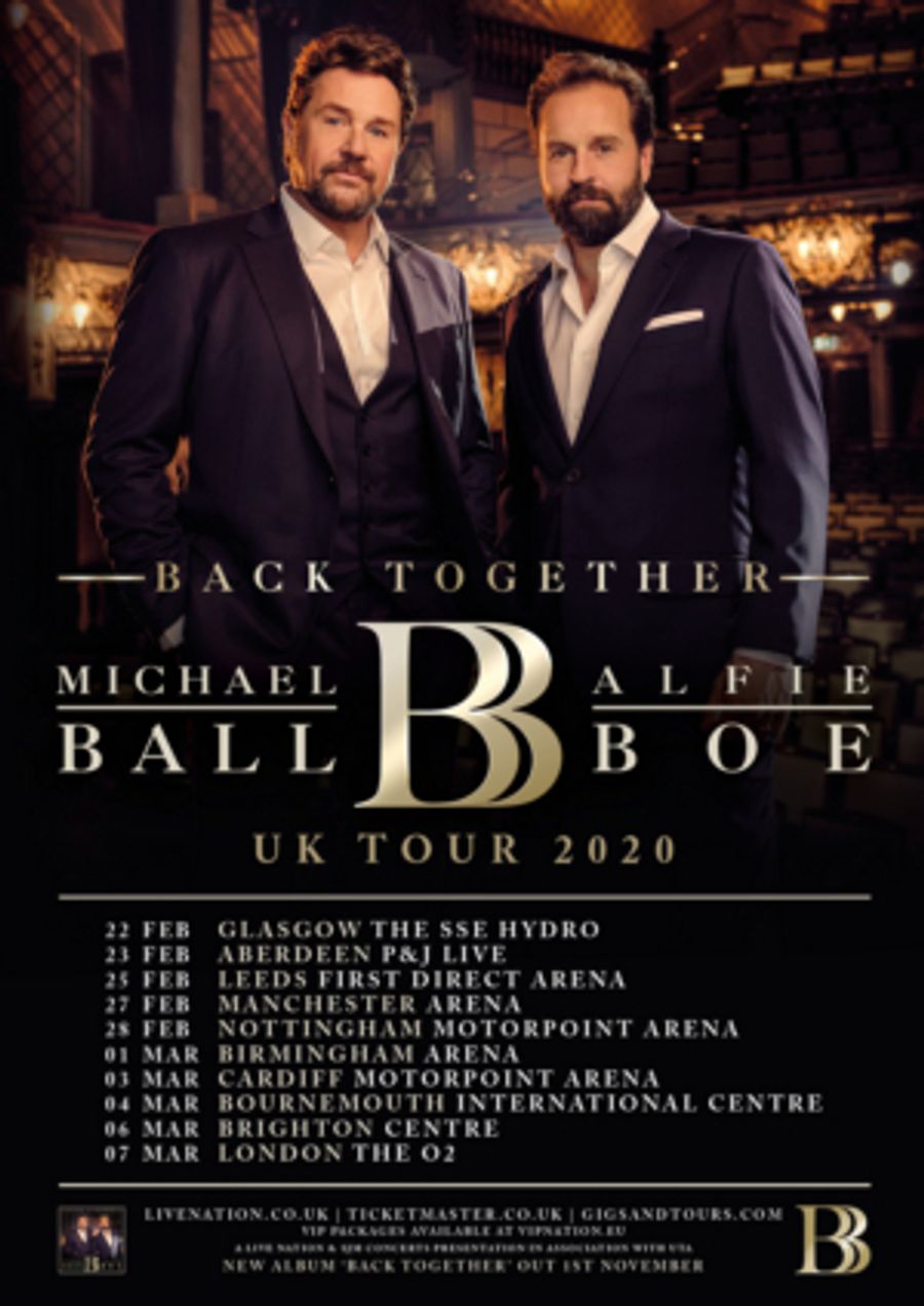 Michael Ball And Alfie Boe Announce 'Back Together' UK Tour In 2020 Image
