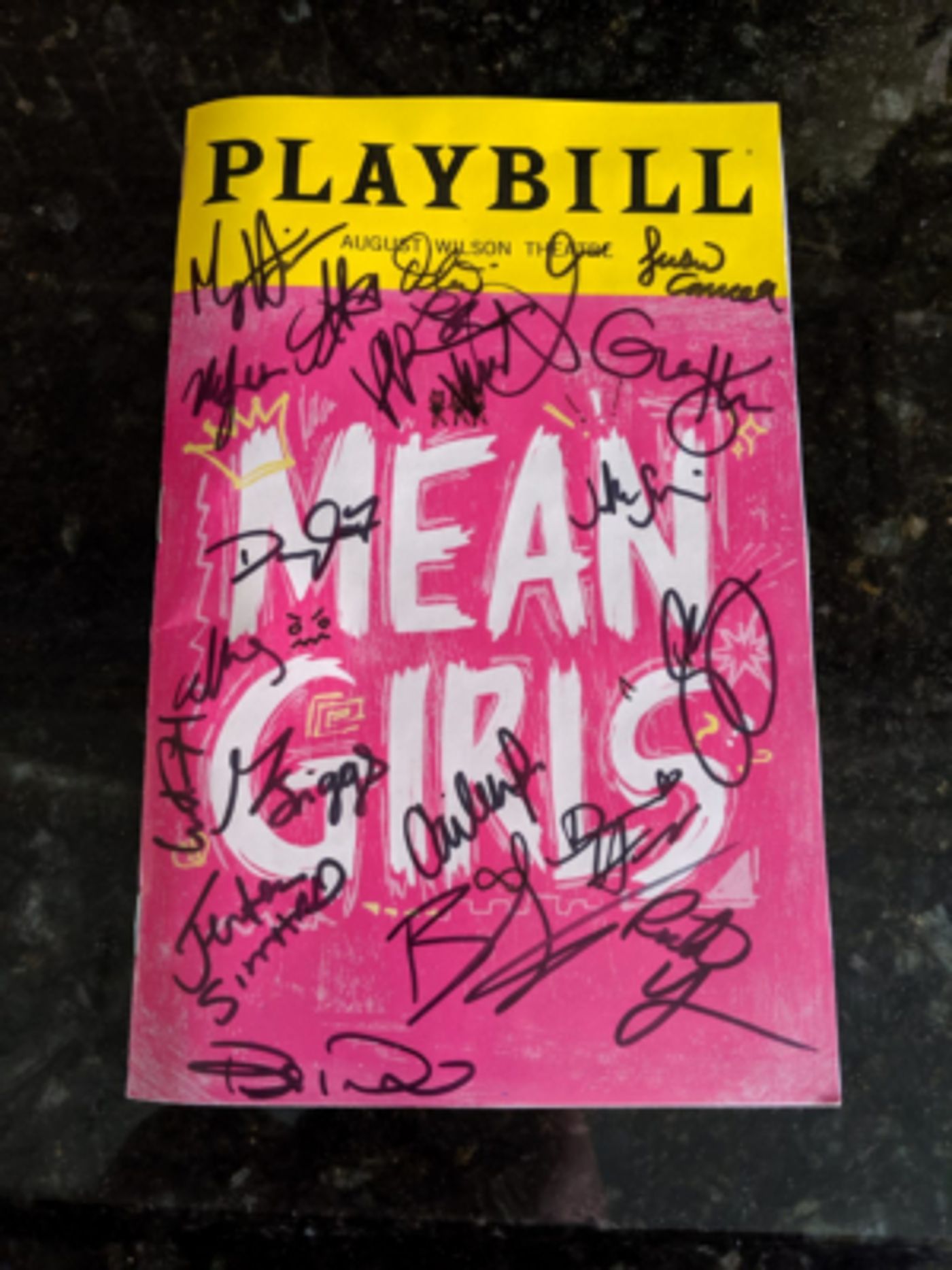 Win A Playbill Signed By the Cast of MEAN GIRLS  Image