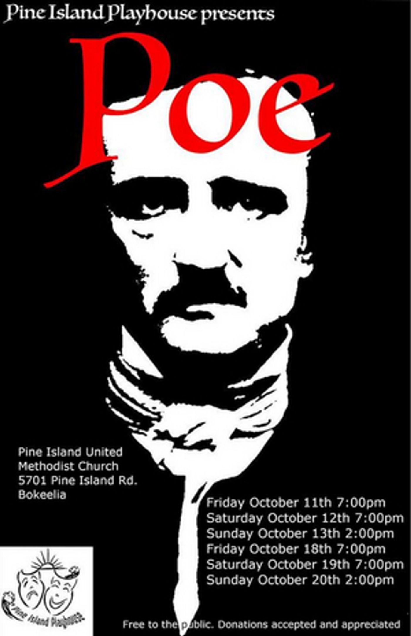 Review: POE at Pine Island Playhouse Review: POE at Pine Island Playhouse Image