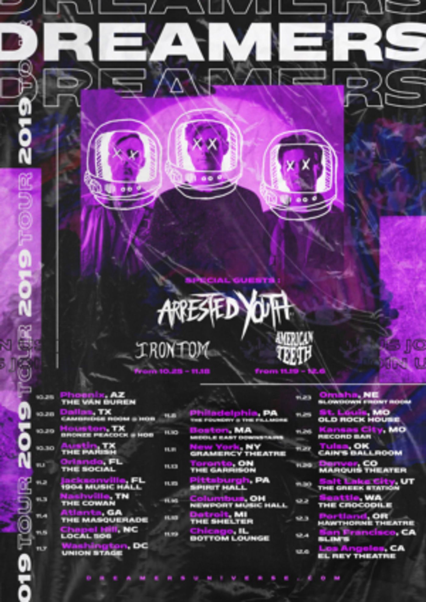 DREAMERS' 'Die Happy' Hits Top 10 on Alternative Radio DREAMERS' 'Die Happy' Hits Top 10 on Alternative Radio Image