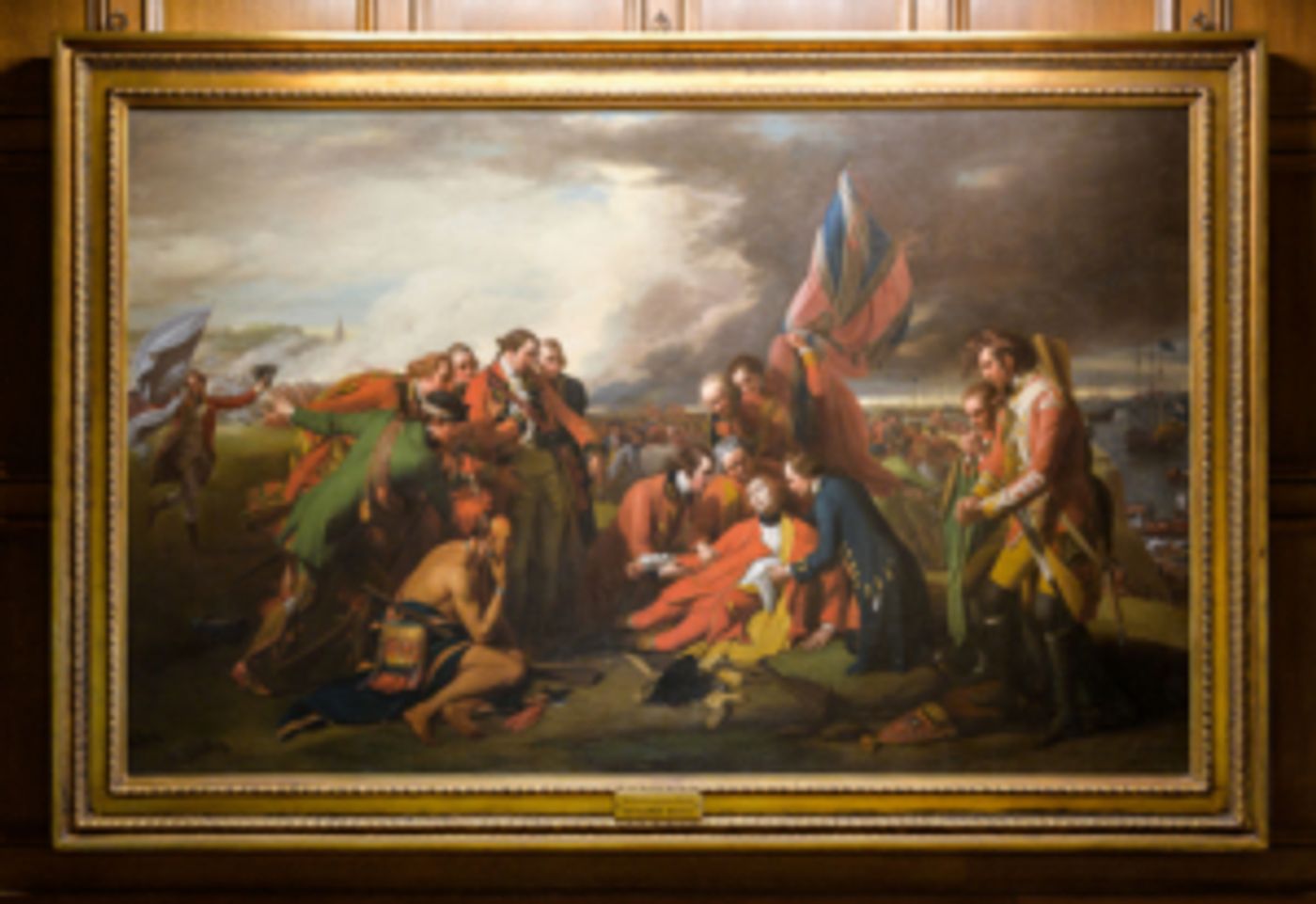 U-M Clements Library Celebrates The Death of General Wolfe Painting by Benjamin West U-M Clements Library Celebrates The Death of General Wolfe Painting by Benjamin West Image