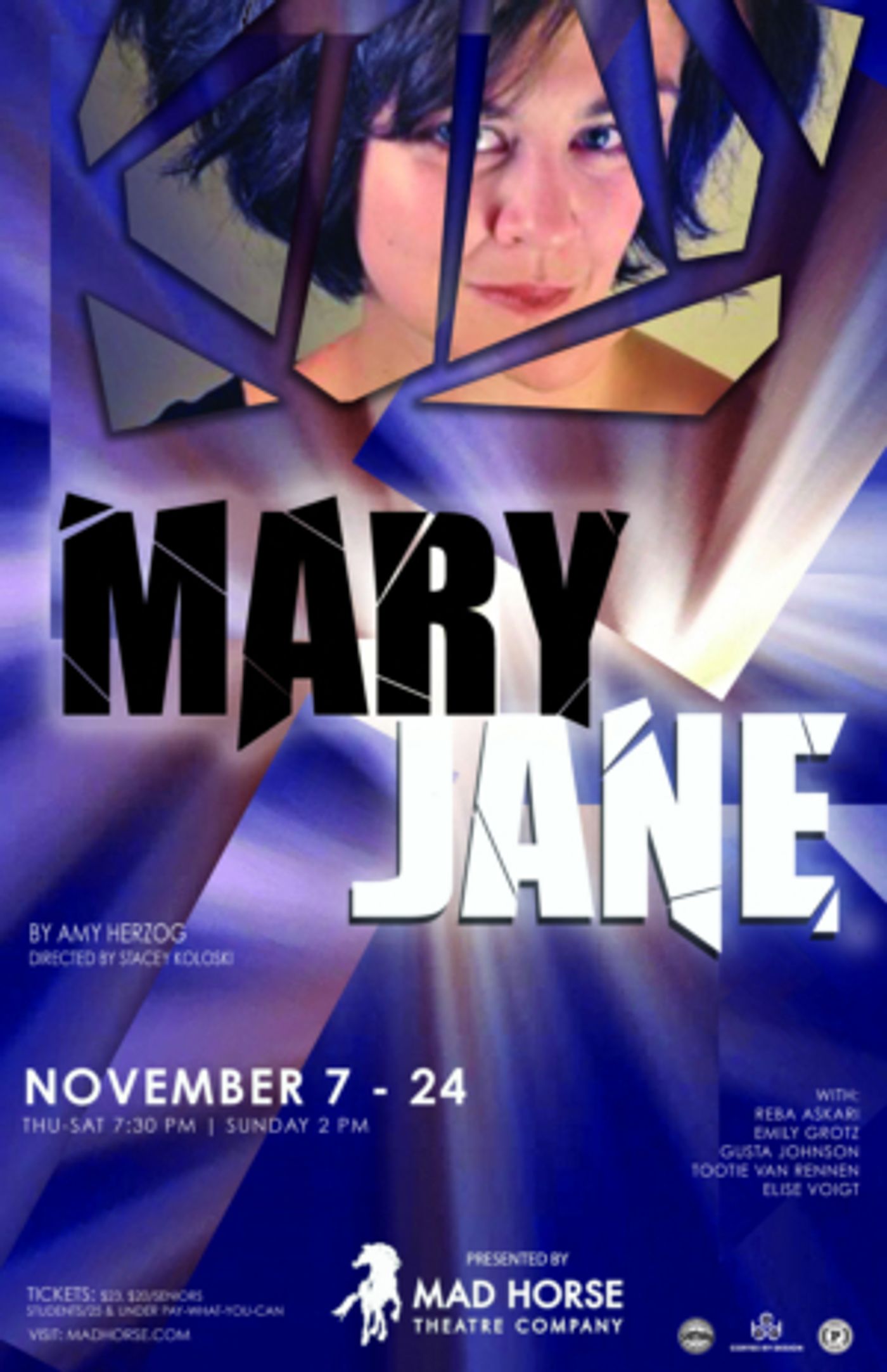 Mad Horse Theatre Presents MARY JANE Mad Horse Theatre Presents MARY JANE Image