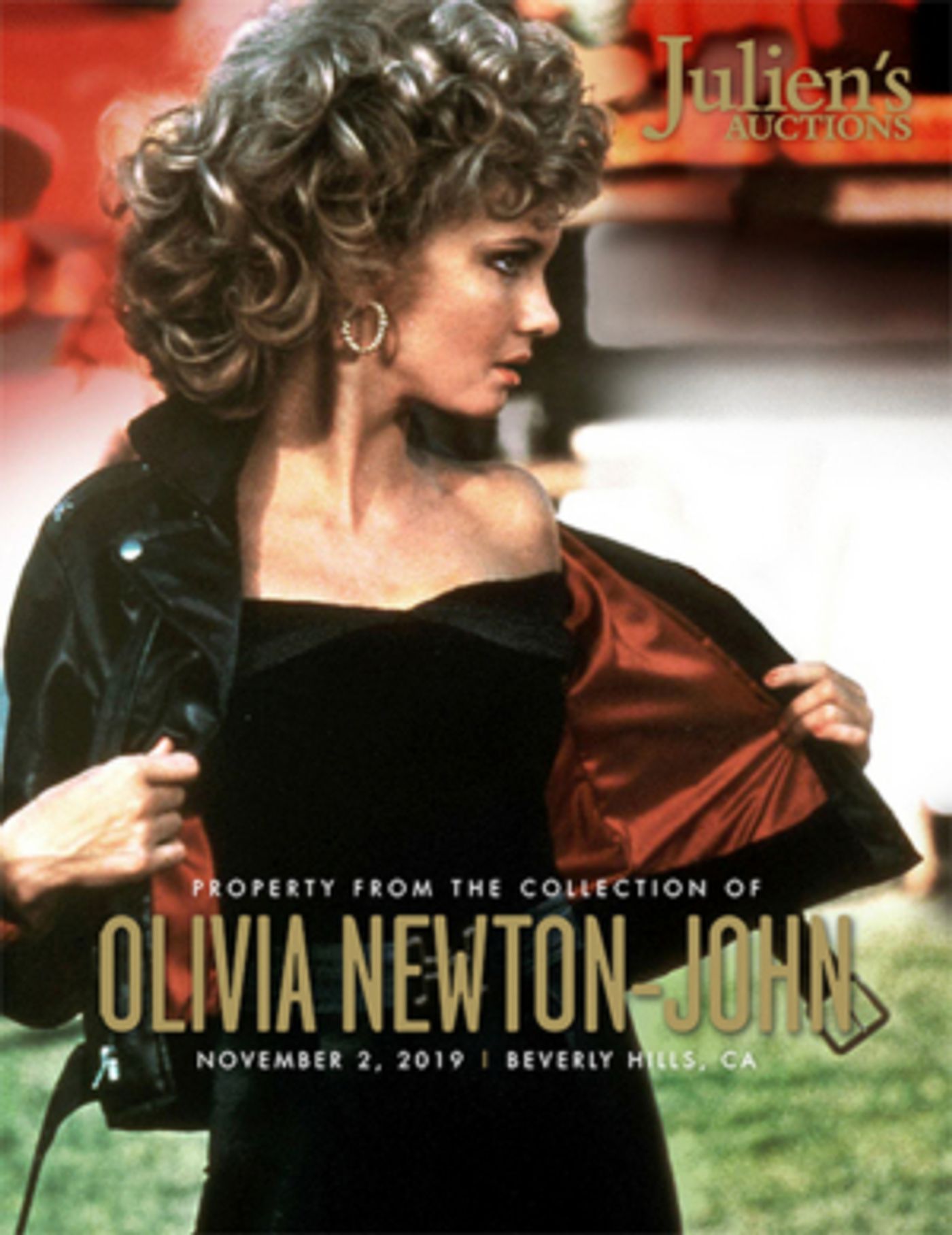 Olivia Newton-John Grease Leather Jacket and Pants Are Up For Auction  Image