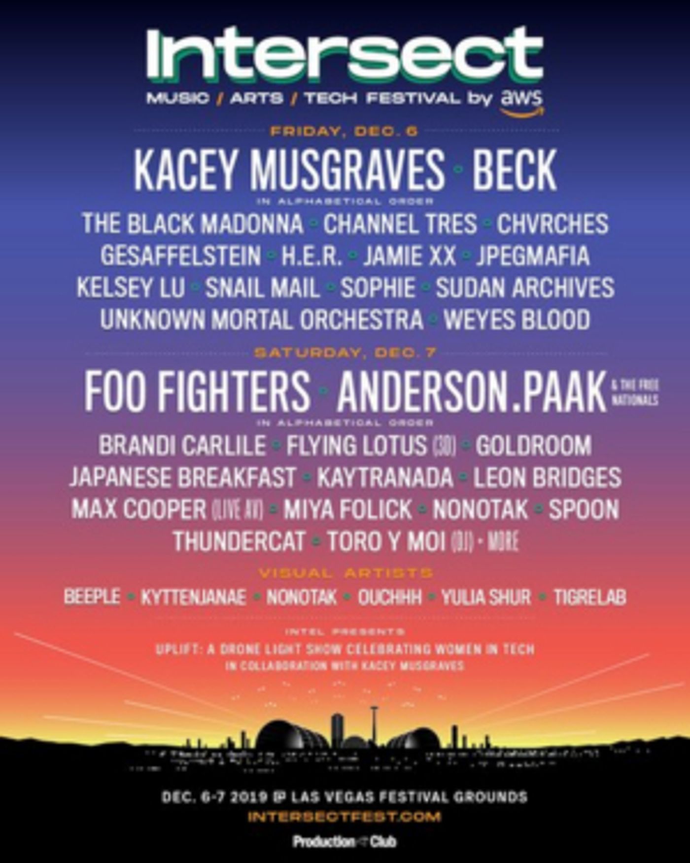 INTERSECT Music Festival adds Toro Y Moi, SOPHIE, Kelsey Lu, and More!  Image