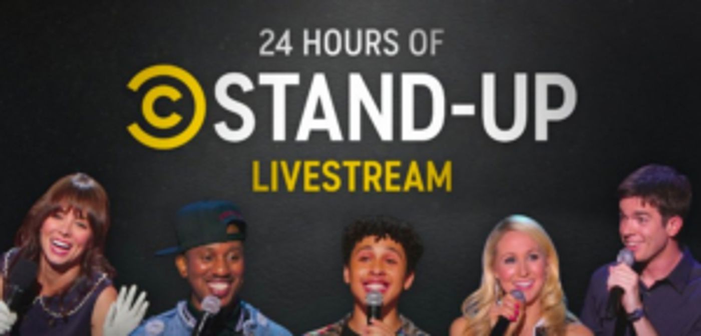 Comedy Central to Live Stream 24 Hours of Stand-Up Content on Youtube  Image