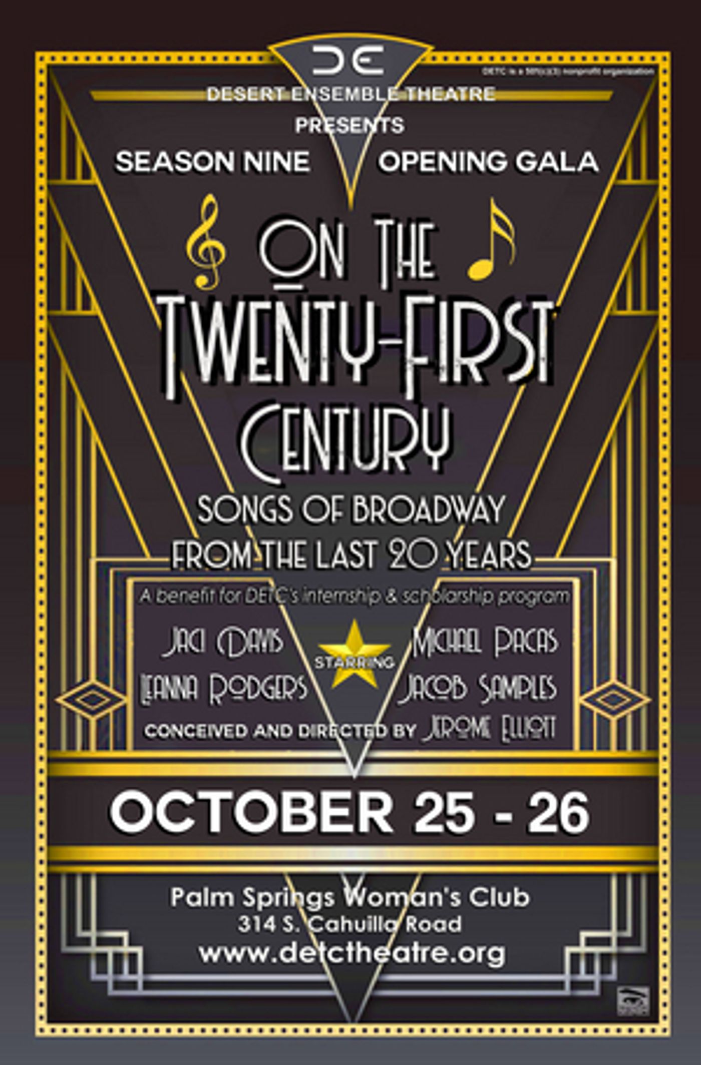 Interview: Jerome Elliott of Desert Ensemble Theatre Company on the Season Opening Gala  Image