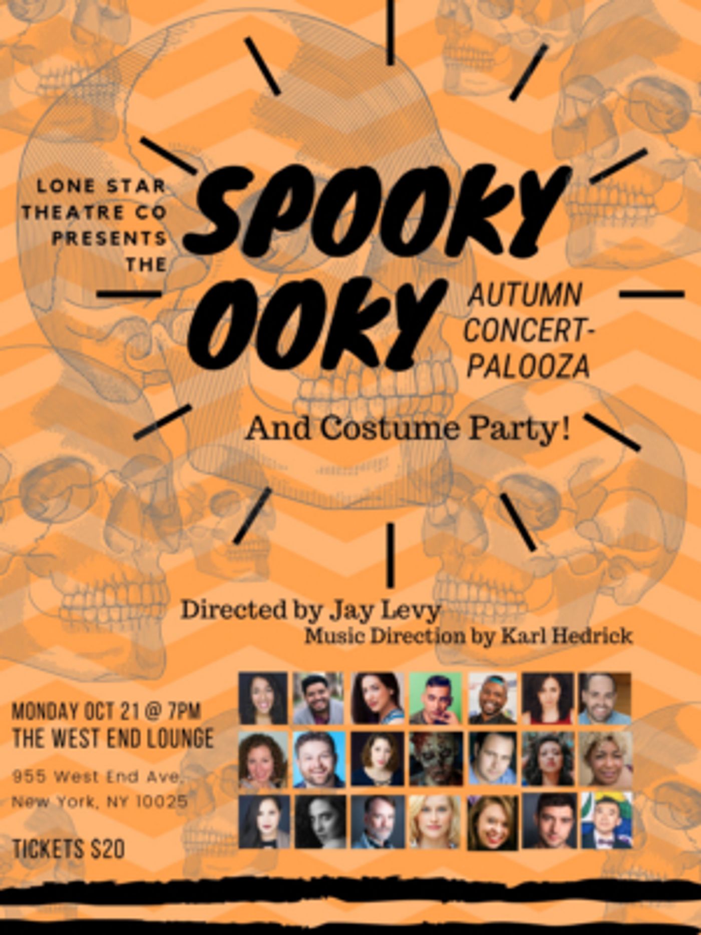 Lillian De Leon, Brendan Daugherty, Michelle Caniglia & More Get Spooky At West End 9/21  Image