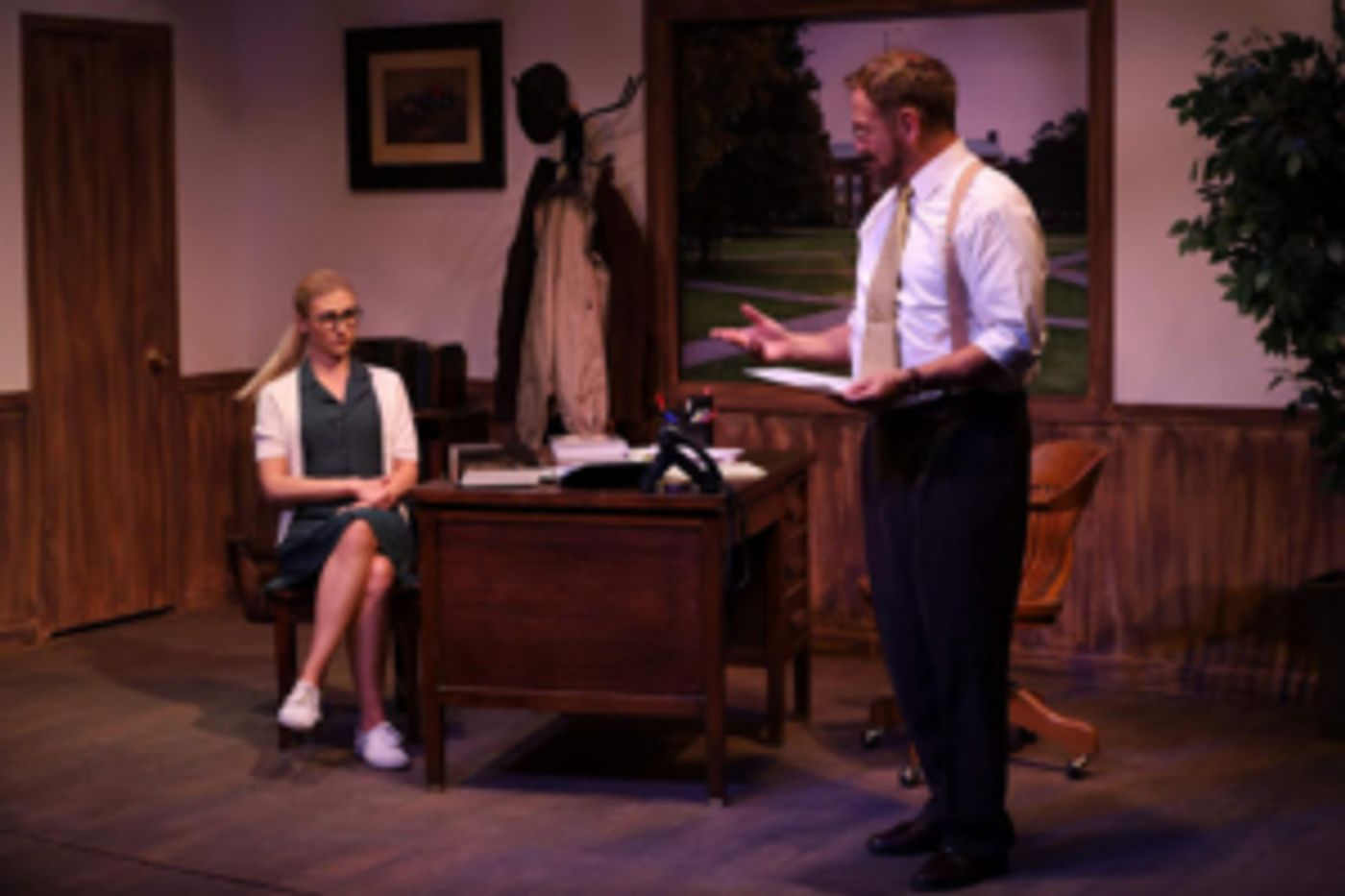 Review: Scottsdale Desert Stages Theatre Presents OLEANNA Review: Scottsdale Desert Stages Theatre Presents OLEANNA Image
