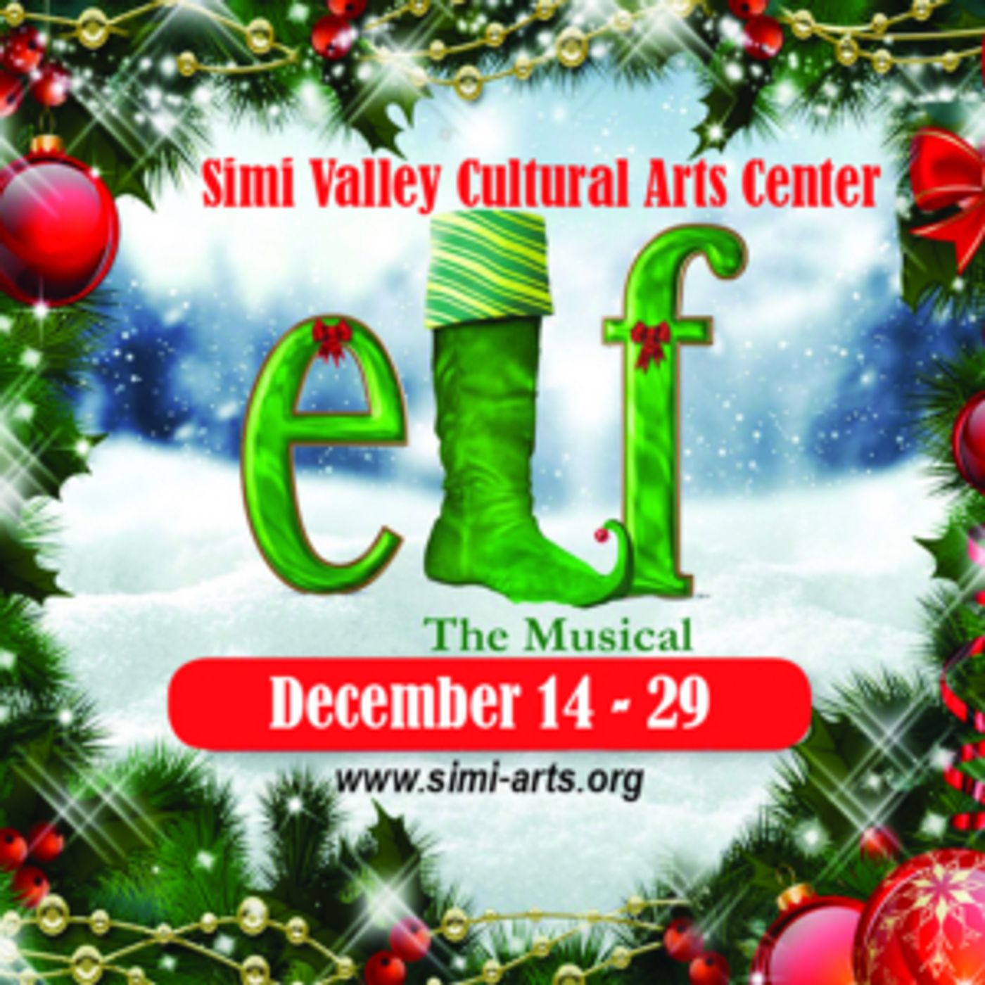 Simi Valley Cultural Arts Center Announces Auditions for ELF THE MUSICAL  Image