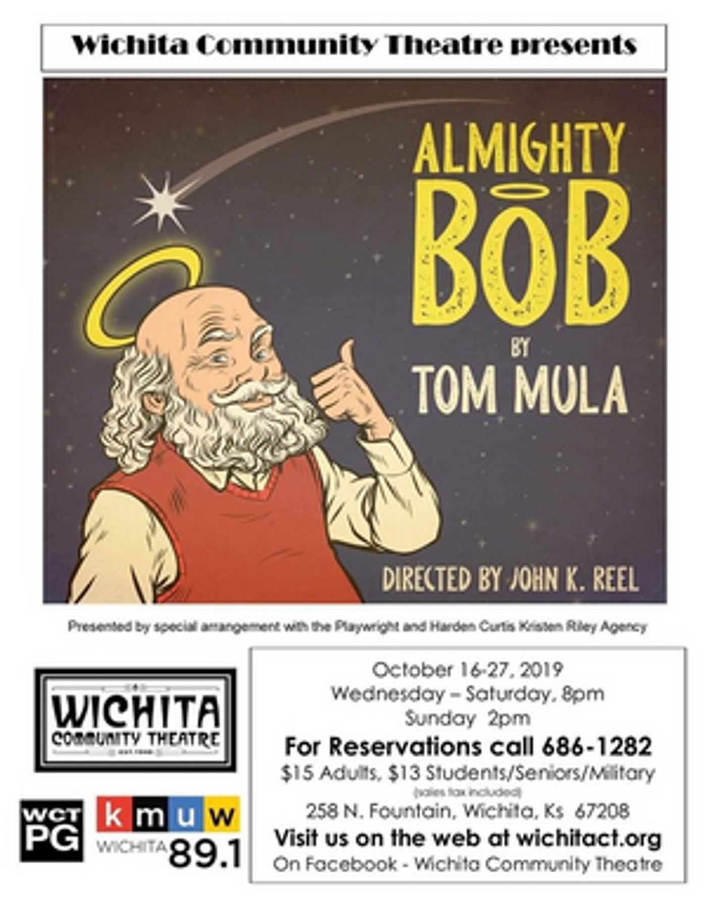 Review: ALMIGHTY BOB at Wichita Community Theatre  Image