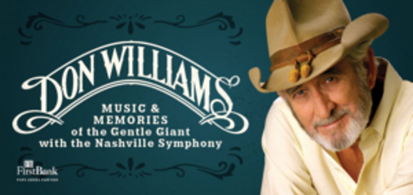 Trace Adkins, Sara Evans, & More Added As Guest Performers For 'Don Williams: Music & Memories Of The Gentle Giant Trace Adkins, Sara Evans, & More Added As Guest Performers For 'Don Williams: Music & Memories Of The Gentle Giant Image