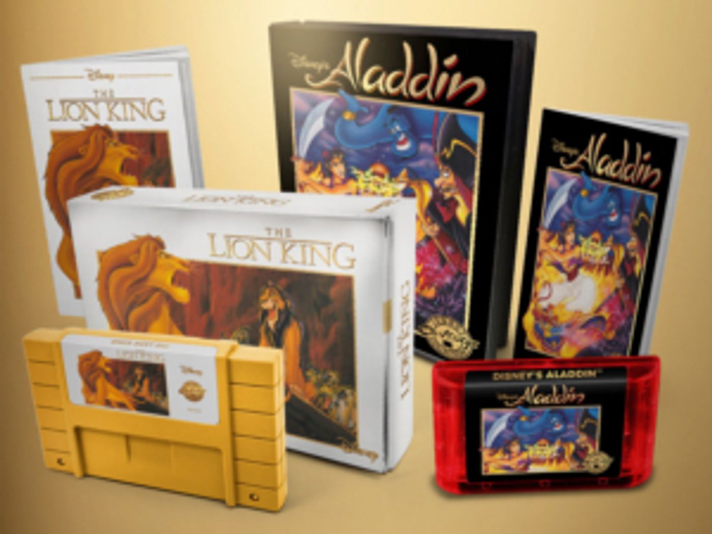 ALADDIN and THE LION KING to Release Limited 'Legacy' 16-Bit Cartridges ALADDIN and THE LION KING to Release Limited 'Legacy' 16-Bit Cartridges Image