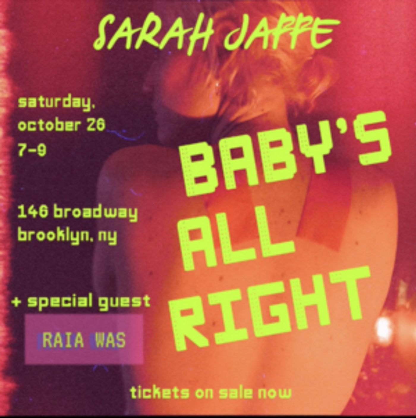 Sarah Jaffe's NYC 'SMUT' EP Release Show Will Be Oct. 26  Image